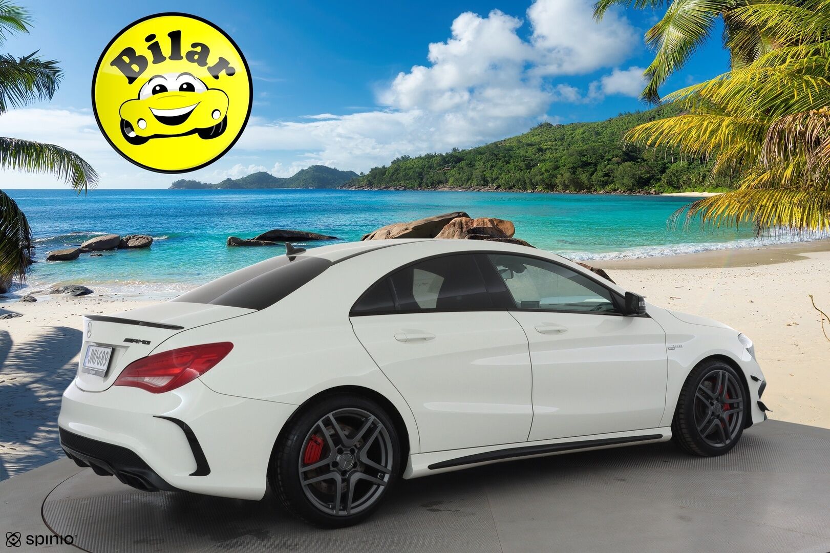 Mercedes-Benz CLA 45 AMG 2014 4Matic A - | Vakkari | Xenon | H&K | Puolinahat | Bluetooth | Urheilualusta | 