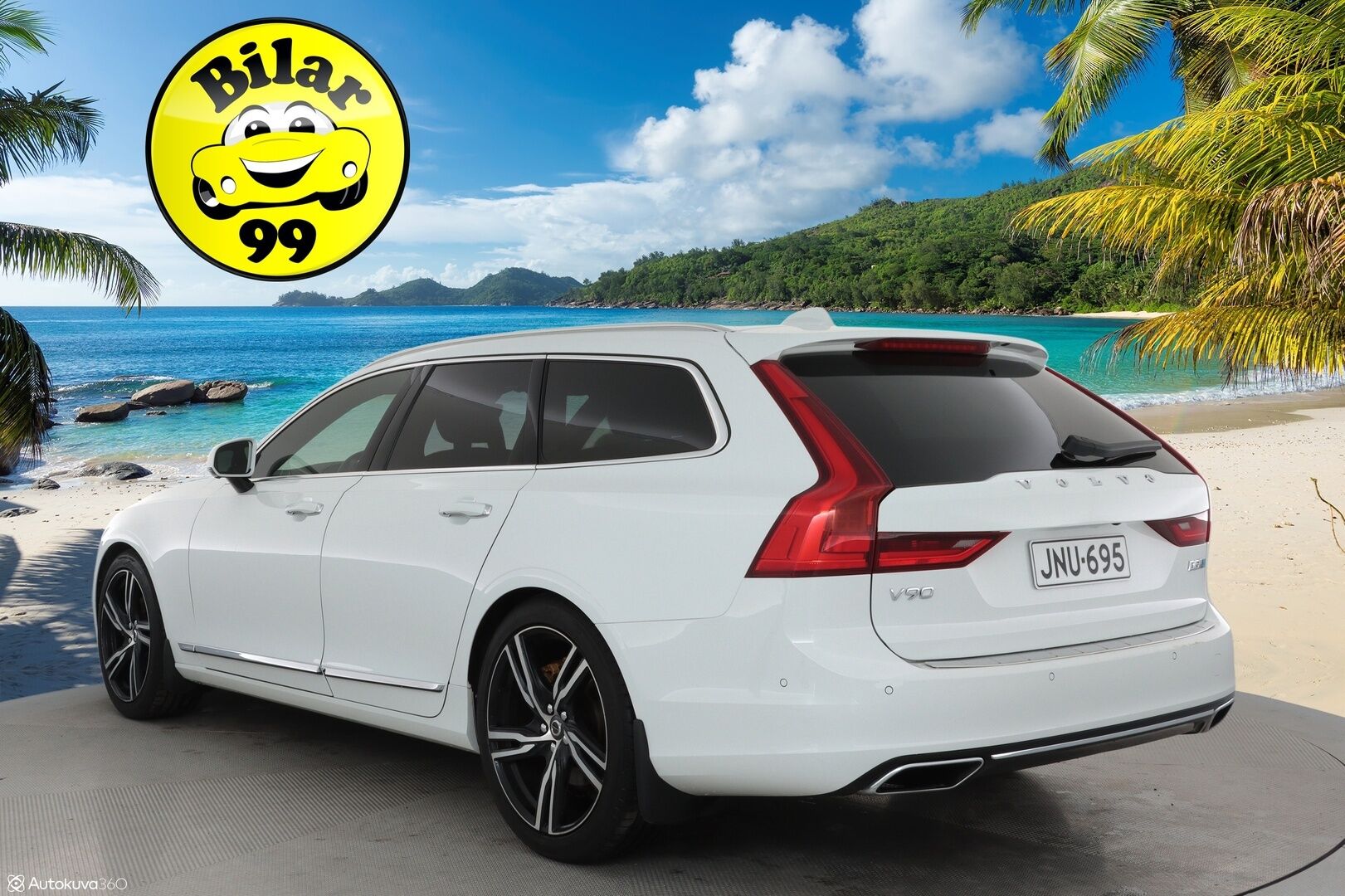 Volvo V90 2017 D5 Inscription Polestar engineered **Panorama / HUD / 360° Kamera / Adapt.Vakkari / Ilmastoidut Sporttinahat Muistilla** - 3,99 % KORKOTARJOUS TÄHÄN AUTOON - Bowers&Wilkins / Webasto / Koukku / Full-LED / Navi / Kaistavahti / 2x Renkaat