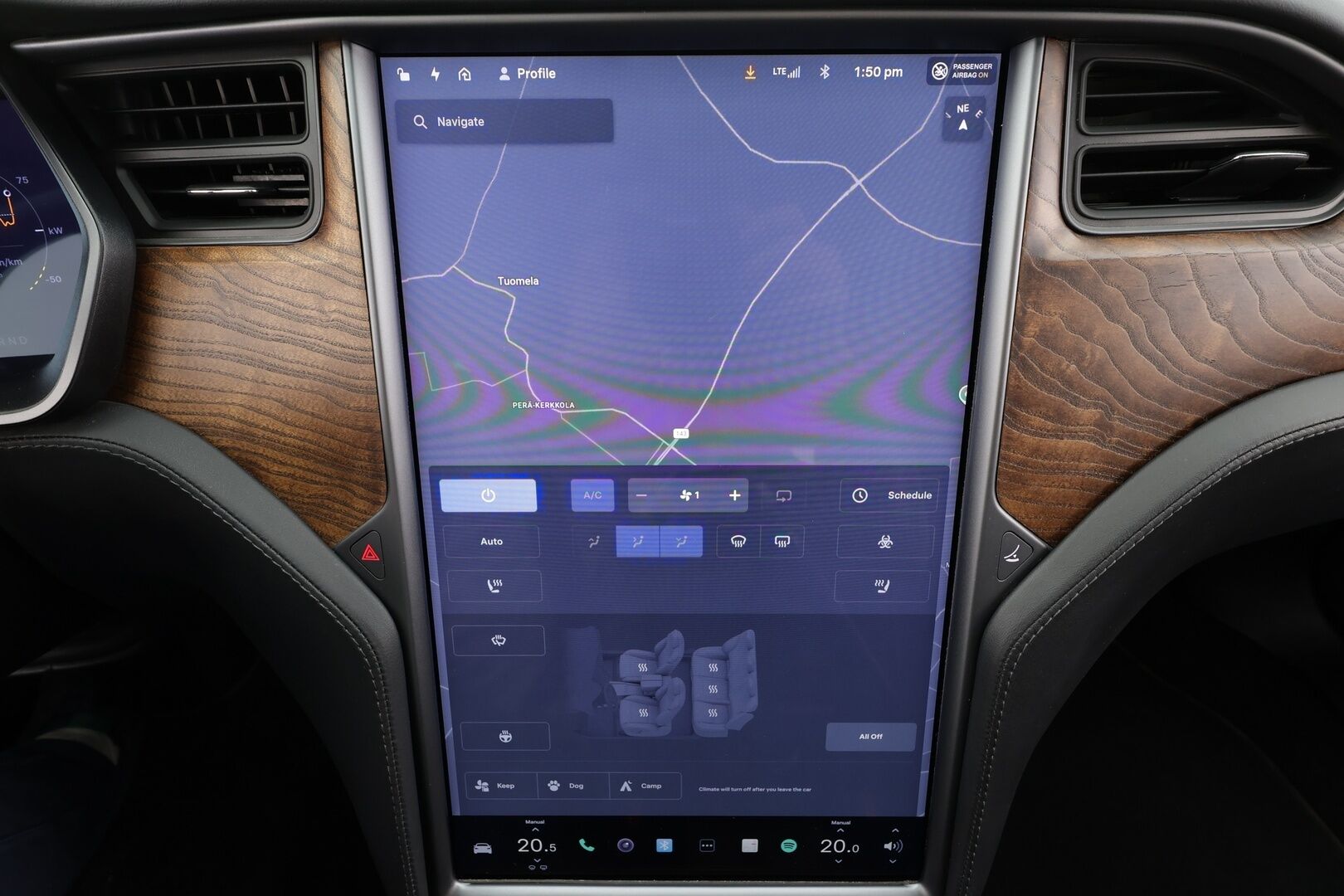 Tesla Model S 2020 Long Range * Lasikatto / Premium Audio / P.kamera / Ilma-alusta / LED / Digimittaristo *