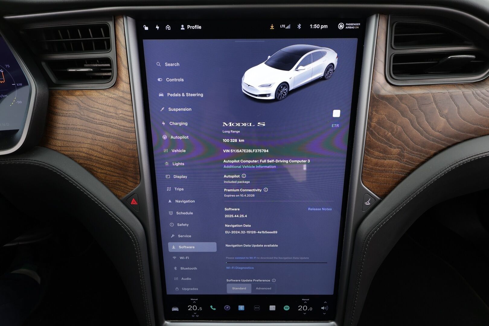 Tesla Model S 2020 Long Range * Lasikatto / Premium Audio / P.kamera / Ilma-alusta / LED / Digimittaristo *