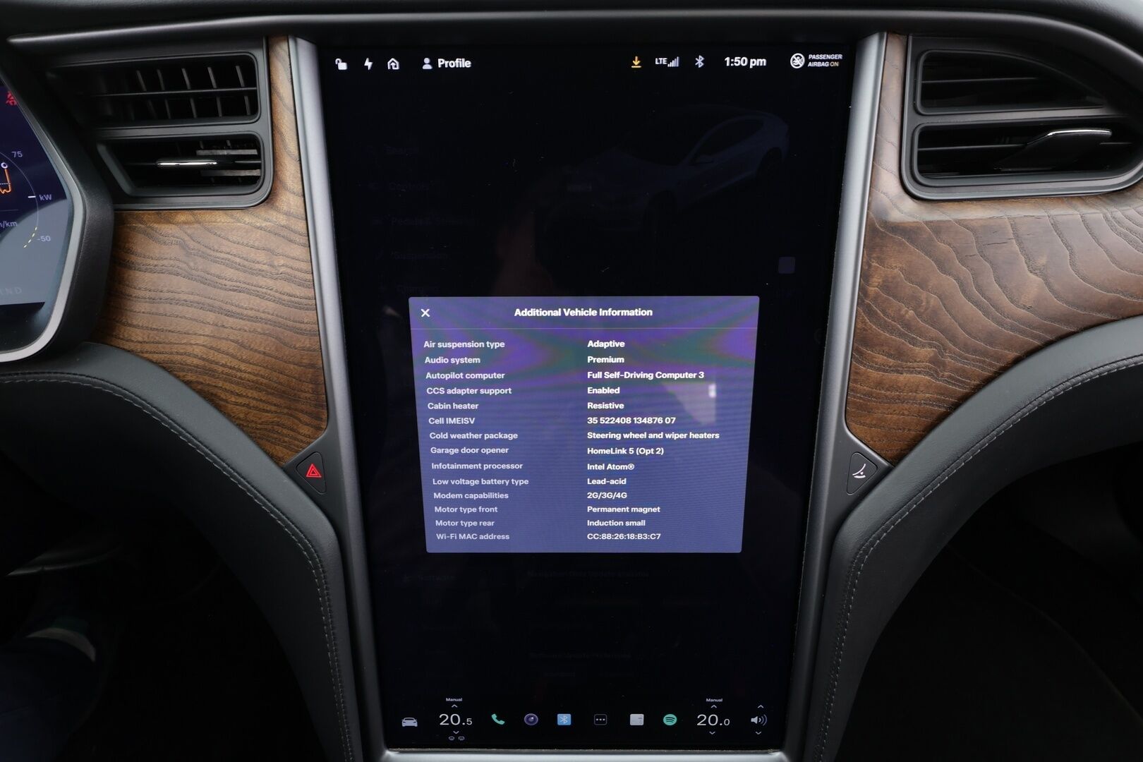 Tesla Model S 2020 Long Range * Lasikatto / Premium Audio / P.kamera / Ilma-alusta / LED / Digimittaristo *