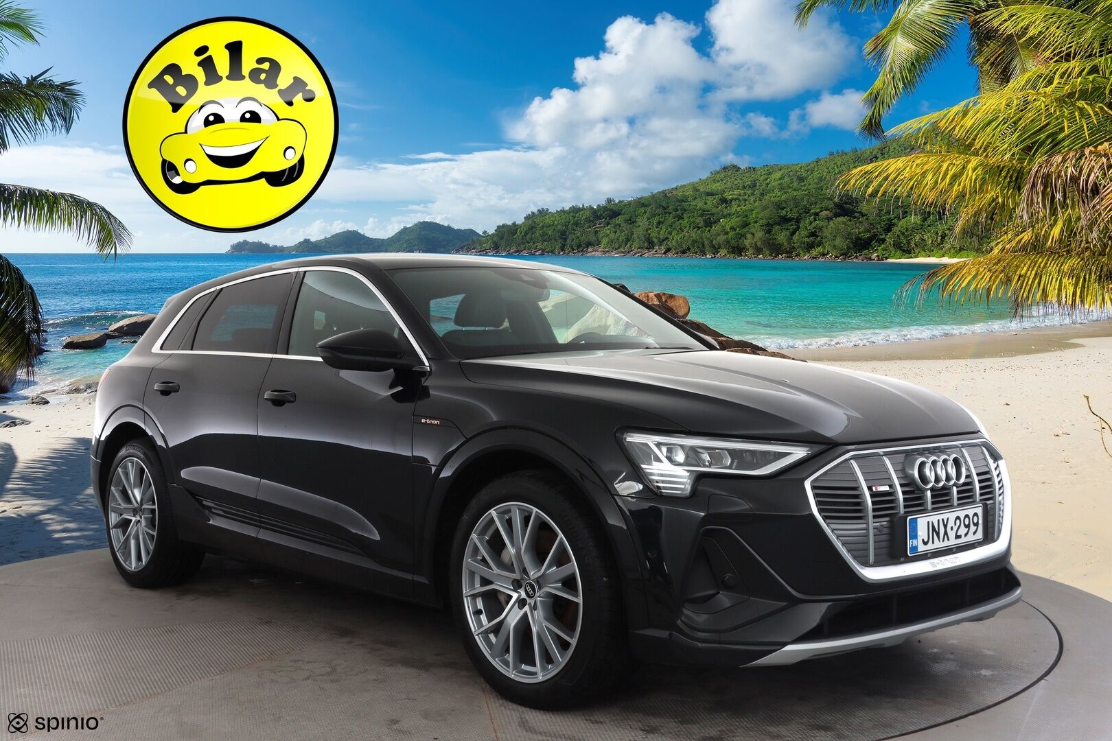 Audi e-tron 2022 Edition S line 55 quattro - | ACC | Lisälämmitin | Koukku | Matrix-LED | HUD | Muistipenkki | P.Kamera | Sporttinahat | Ilma-alusta | B&O | Apple&Android | Merkkihuollettu | Kahdet Renkaat |