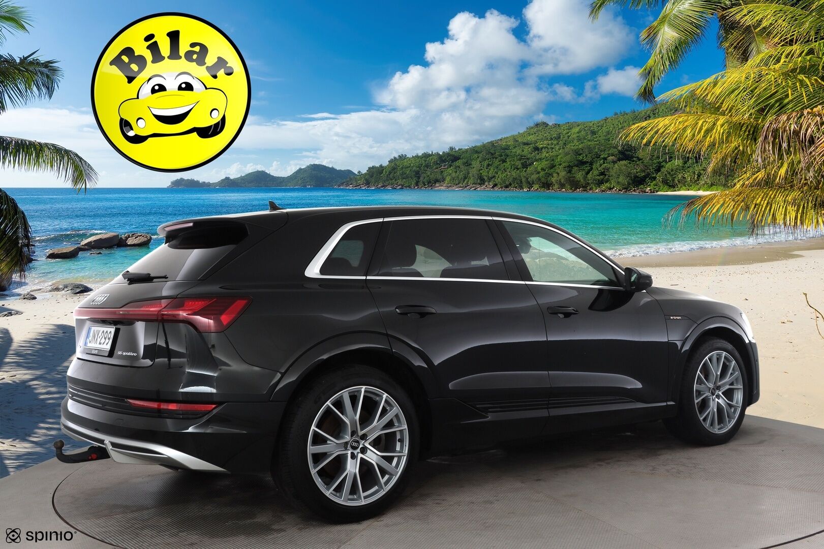 Audi e-tron 2022 Edition S line 55 quattro - | ACC | Lisälämmitin | Koukku | Matrix-LED | HUD | Muistipenkki | P.Kamera | Sporttinahat | Ilma-alusta | B&O | Apple&Android | Merkkihuollettu | Kahdet Renkaat |