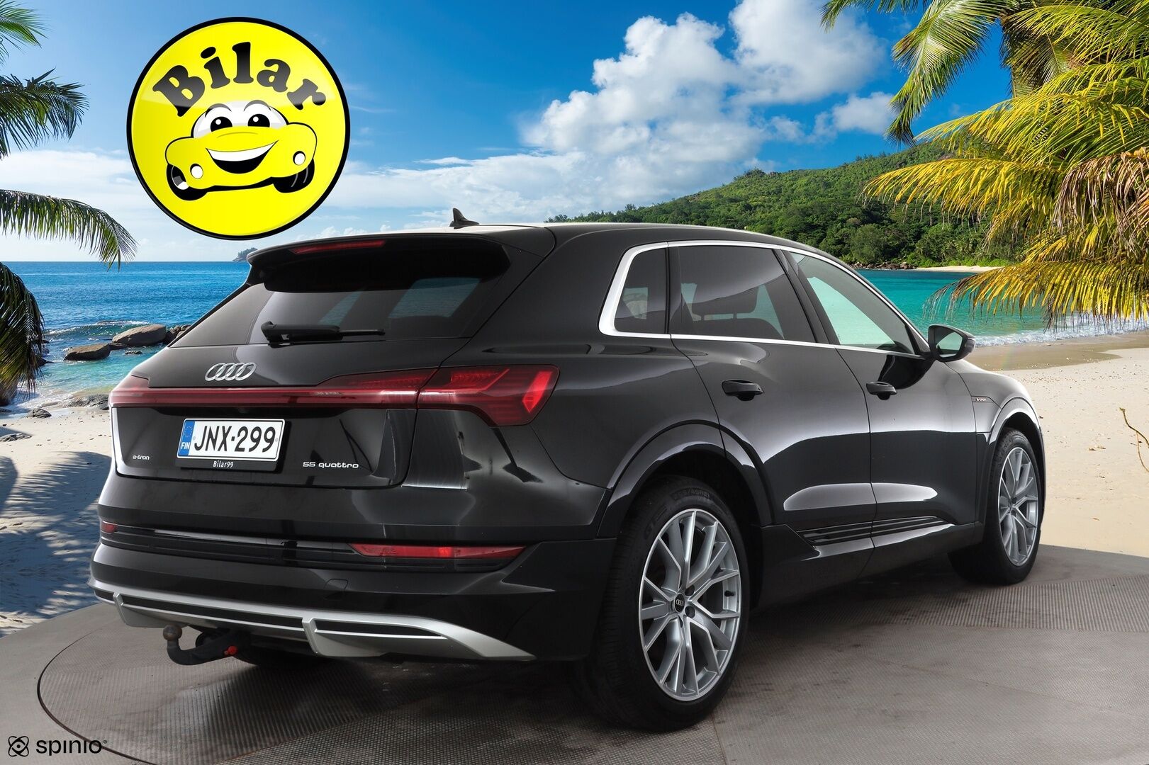 Audi e-tron 2022 Edition S line 55 quattro - | ACC | Lisälämmitin | Koukku | Matrix-LED | HUD | Muistipenkki | P.Kamera | Sporttinahat | Ilma-alusta | B&O | Apple&Android | Merkkihuollettu | Kahdet Renkaat |