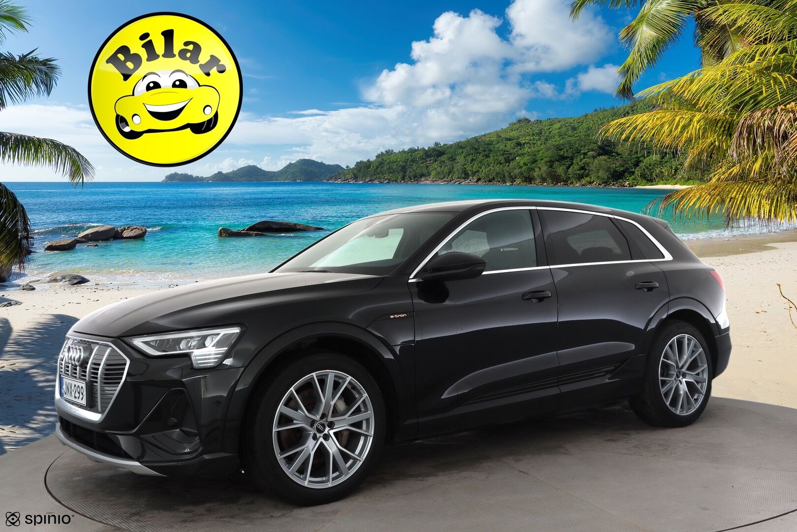 Audi e-tron 2022 Edition S line 55 quattro - | ACC | Lisälämmitin | Koukku | Matrix-LED | HUD | Muistipenkki | P.Kamera | Sporttinahat | Ilma-alusta | B&O | Apple&Android | Merkkihuollettu | Kahdet Renkaat |