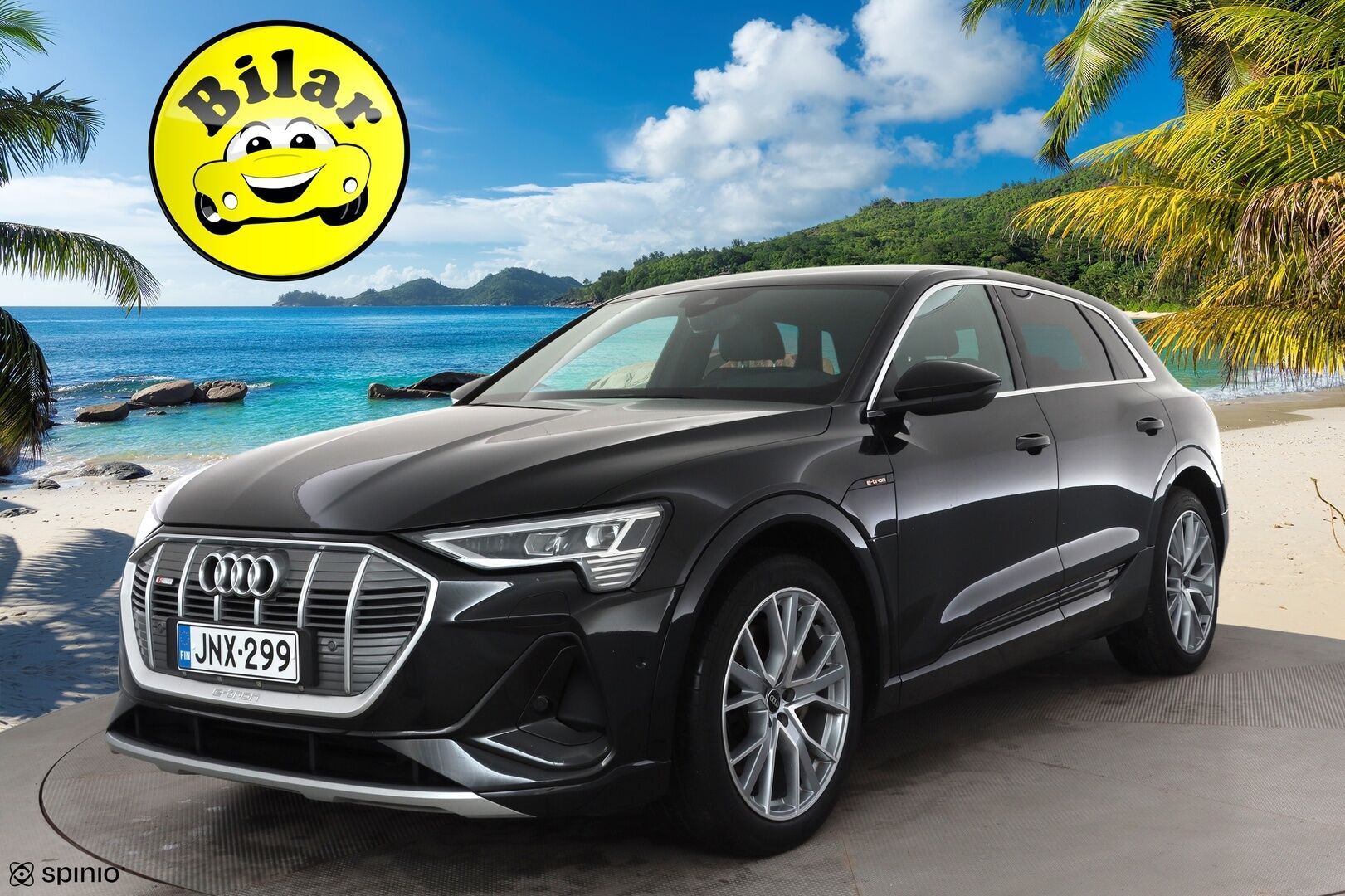Audi e-tron 2022 Edition S line 55 quattro - | ACC | Lisälämmitin | Koukku | Matrix-LED | HUD | Muistipenkki | P.Kamera | Sporttinahat | Ilma-alusta | B&O | Apple&Android | Merkkihuollettu | Kahdet Renkaat |