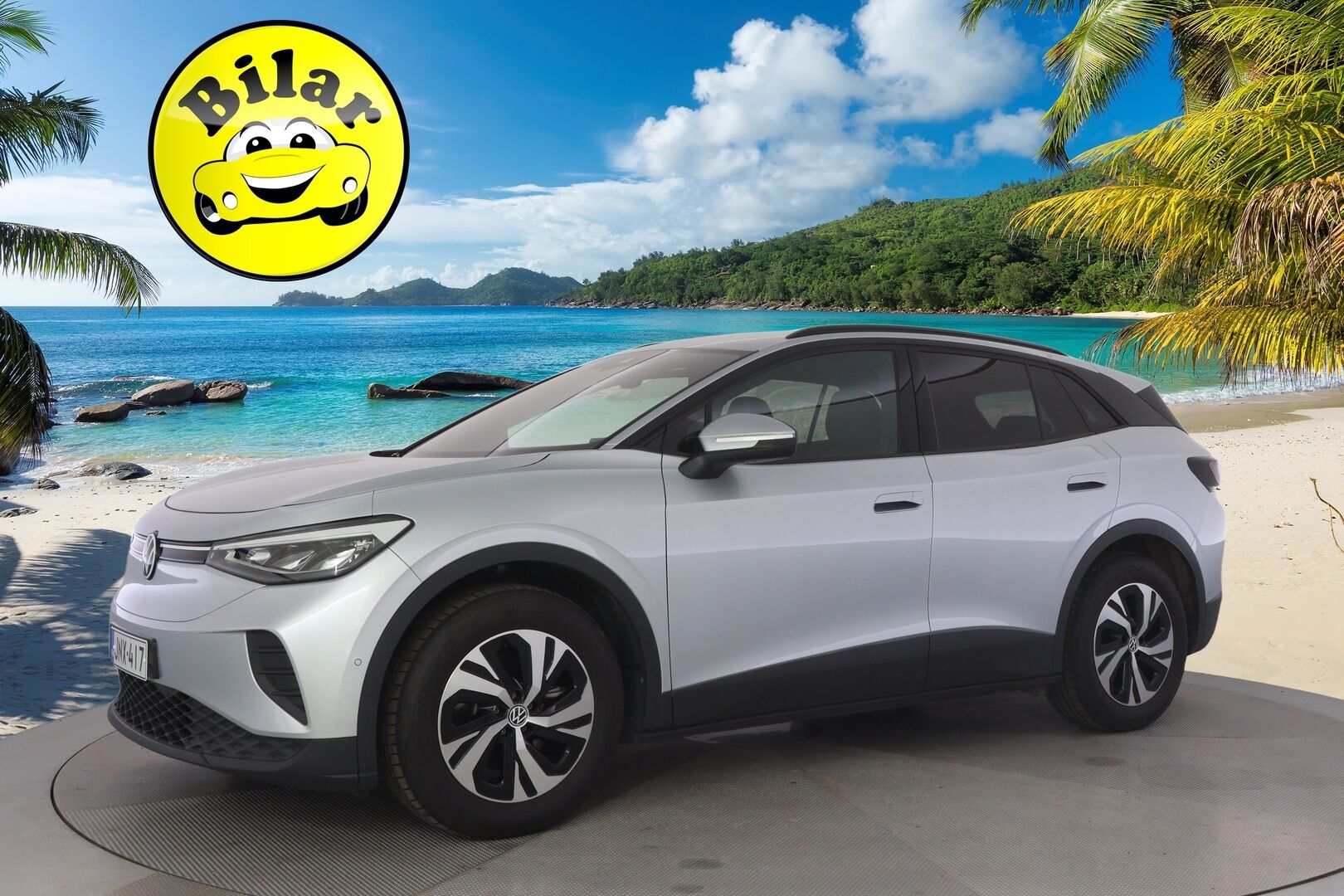 Volkswagen ID.4 2025 ID.4 PURE 125KW - ACC | ILP | Akuston esilämmitys | Peruutuskamera | Navi | Nahka/Alcantara-verhoilu | Uudemmalla keskinäytöllä | Kahdet renkaat | Akku kuntotarkastettu 