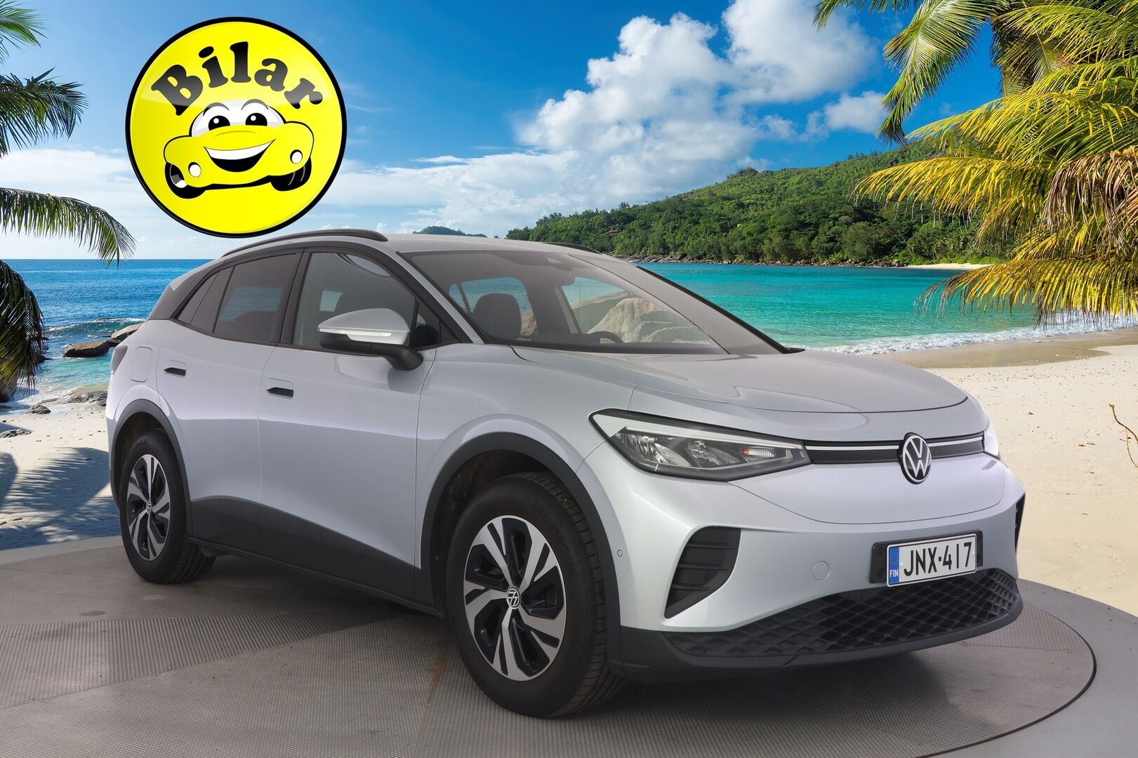 Volkswagen ID.4 2025 ID.4 PURE 125KW - ACC | ILP | Akuston esilämmitys | Peruutuskamera | Navi | Nahka/Alcantara-verhoilu | Uudemmalla keskinäytöllä | Kahdet renkaat | Akku kuntotarkastettu 
