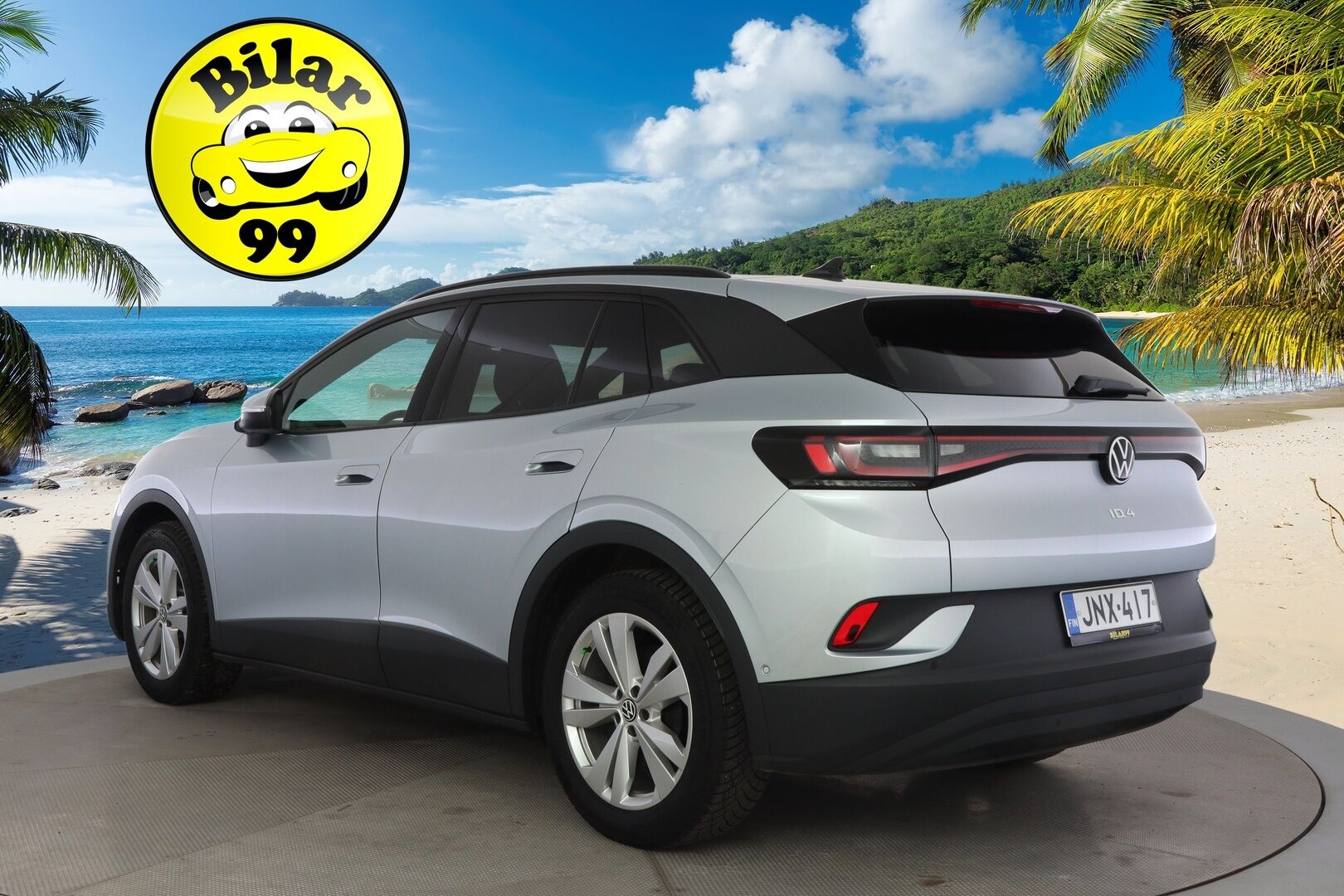 Volkswagen ID.4 2025 ID.4 PURE 125KW * ACC / ILP / Akuston esilämmitys / Peruutuskamera / Navi / Nahka/Alcantara-verhoilu * - Uudemmalla keskinäytöllä / Todella vähän ajettu / Kahdet renkaat / Akku kuntotarkastettu