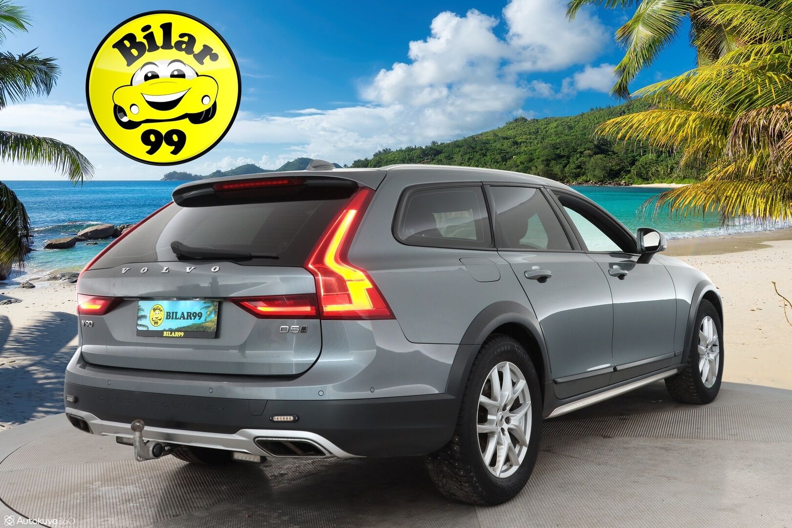 Volvo V90 CROSS COUNTRY 2017 D5 AWD Geartronic Inscription Pro  *Panorama / Konjakkinahat muistilla / Koukku / ACC / Webasto / Kamera / Pilot assist* - Webasto / Pilot Assist / Panorama / Koukku / P-kamera / Sporttipenkki Muistilla / 2x renkaat / Apple&Android / KeylessGo