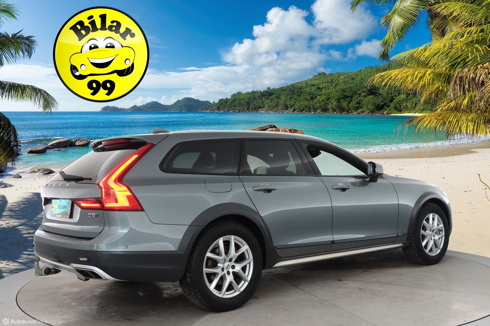 Volvo V90 CROSS COUNTRY 2017 D5 AWD Geartronic Inscription Pro  *Panorama / Konjakkinahat muistilla / Koukku / ACC / Webasto / Kamera / Pilot assist* - Webasto / Pilot Assist / Panorama / Koukku / P-kamera / Sporttipenkki Muistilla / 2x renkaat / Apple&Android / KeylessGo