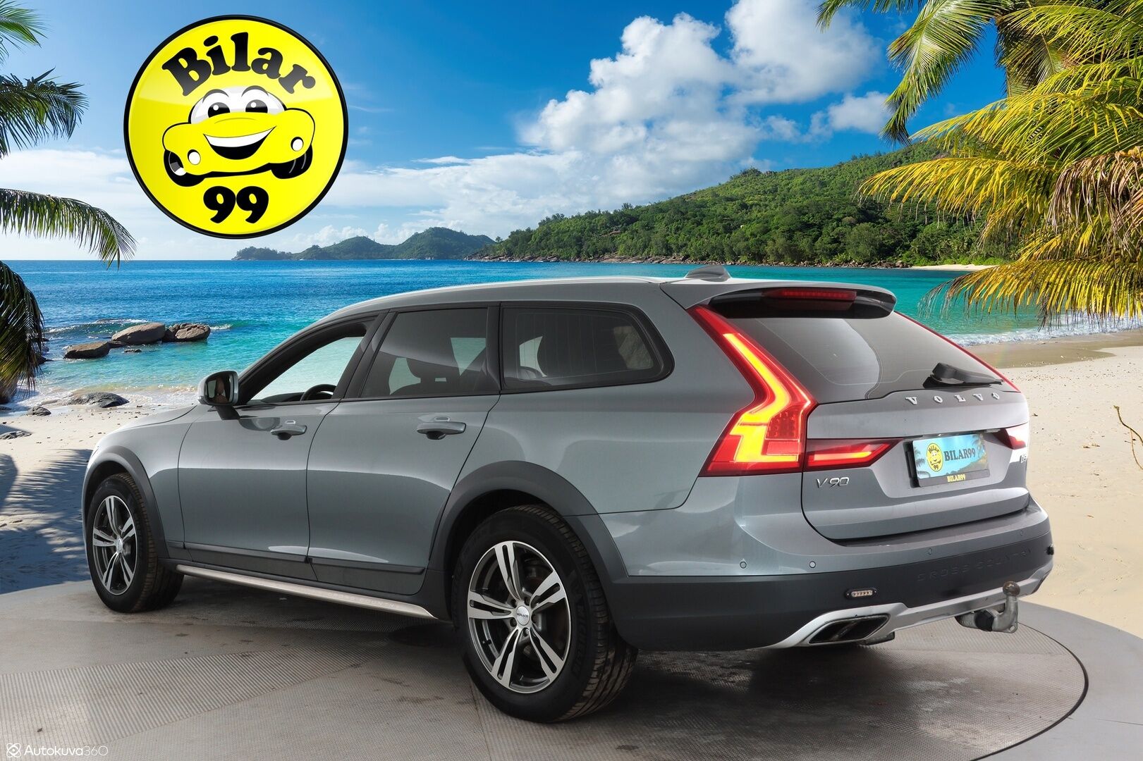 Volvo V90 CROSS COUNTRY 2017 D5 AWD Geartronic Inscription Pro  *Panorama / Konjakkinahat muistilla / Koukku / ACC / Webasto / Kamera / Pilot assist* - Webasto / Pilot Assist / Panorama / Koukku / P-kamera / Sporttipenkki Muistilla / 2x renkaat / Apple&Android / KeylessGo