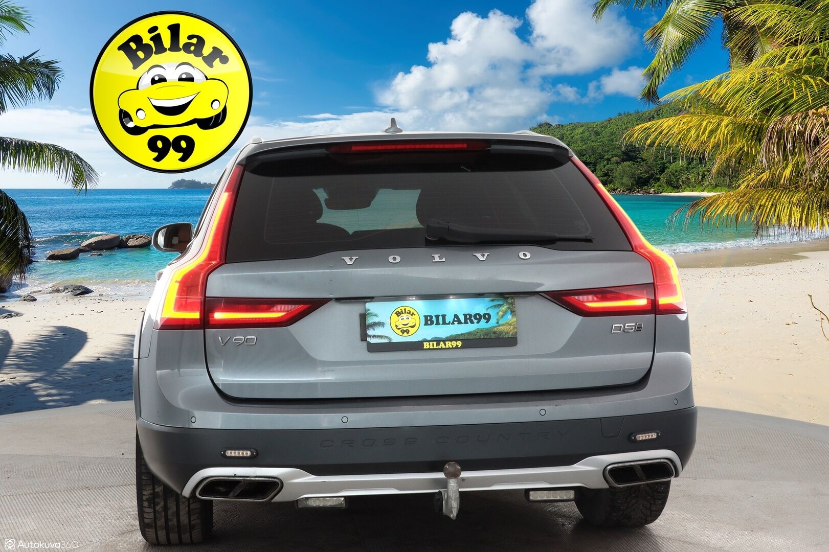 Volvo V90 CROSS COUNTRY 2017 D5 AWD Geartronic Inscription Pro  *Panorama / Konjakkinahat muistilla / Koukku / ACC / Webasto / Kamera / Pilot assist* - Webasto / Pilot Assist / Panorama / Koukku / P-kamera / Sporttipenkki Muistilla / 2x renkaat / Apple&Android / KeylessGo