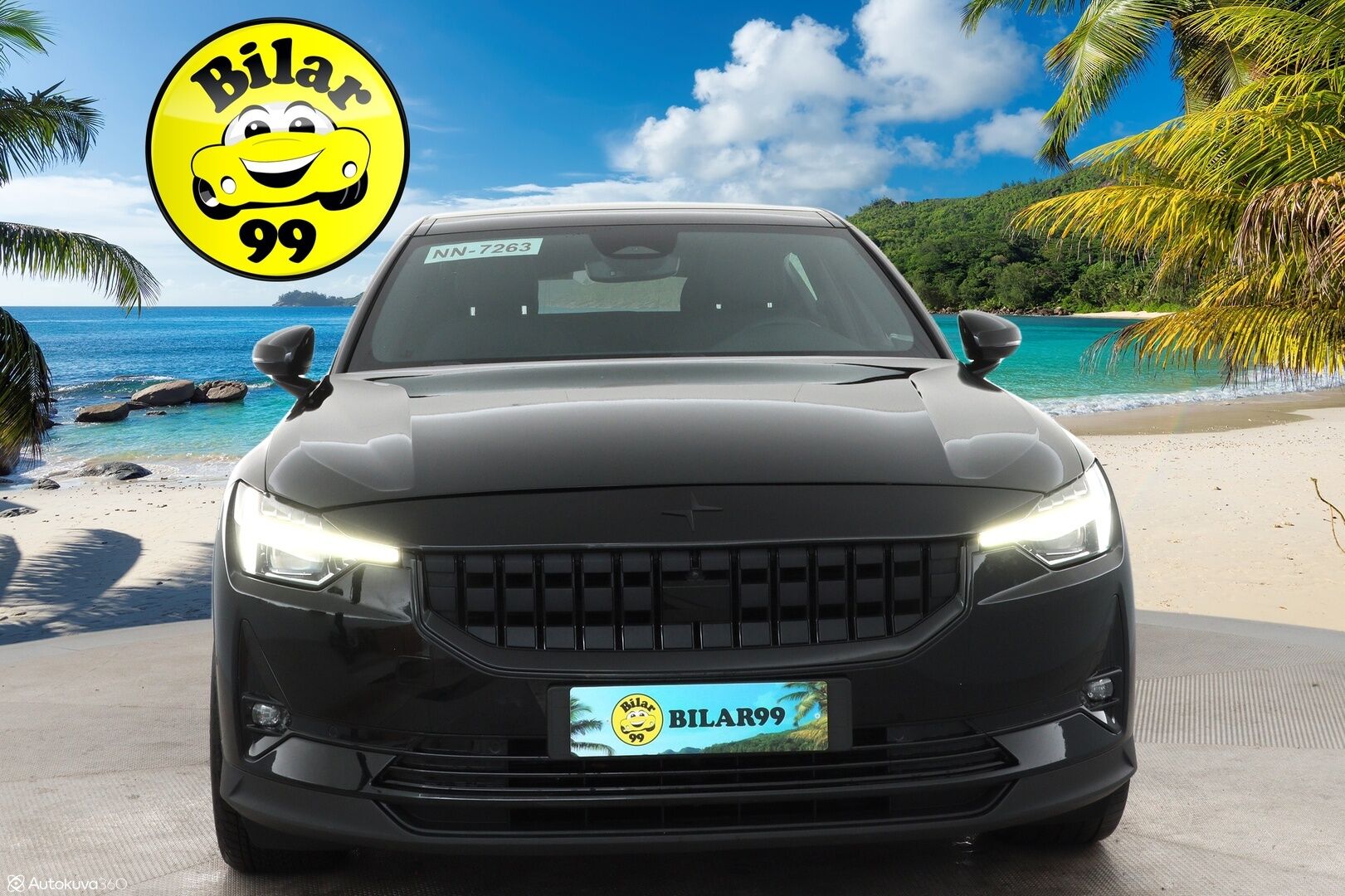 POLESTAR 2 2022 Long Range Dual Motor *Pilot&Plus / ILP / H&K / 360° / Pixel-LED / ACC / Lasikatto / Sportpenkki Muistilla / Navi* - Pilot&Plus -paketti / Kahdet renkaat vanteilla / Muistipenkki