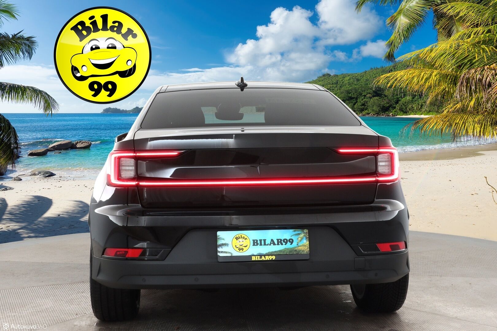 POLESTAR 2 2022 Long Range Dual Motor *Pilot&Plus / ILP / H&K / 360° / Pixel-LED / ACC / Lasikatto / Sportpenkki Muistilla / Navi* - Pilot&Plus -paketti / Kahdet renkaat vanteilla / Muistipenkki