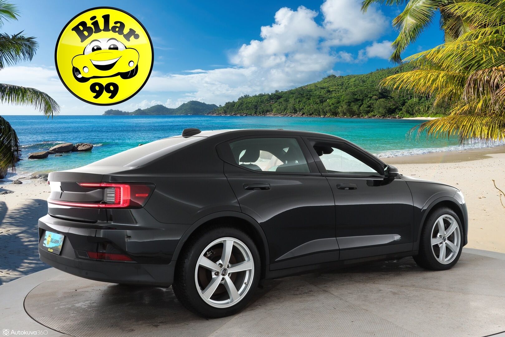 POLESTAR 2 2022 Long Range Dual Motor *Pilot&Plus / ILP / H&K / 360° / Pixel-LED / ACC / Lasikatto / Sportpenkki Muistilla / Navi* - Pilot&Plus -paketti / Kahdet renkaat vanteilla / Muistipenkki