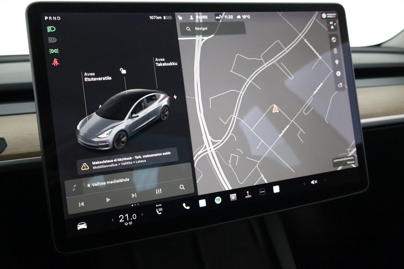 Tesla Model 3 2021 * ILP / ACC / Vetokoukku / Peruutuskamera / Sähkökontti / Blis / Autopilotti * - Vähän ajettu / Kummatkin laturit /  Siisti *