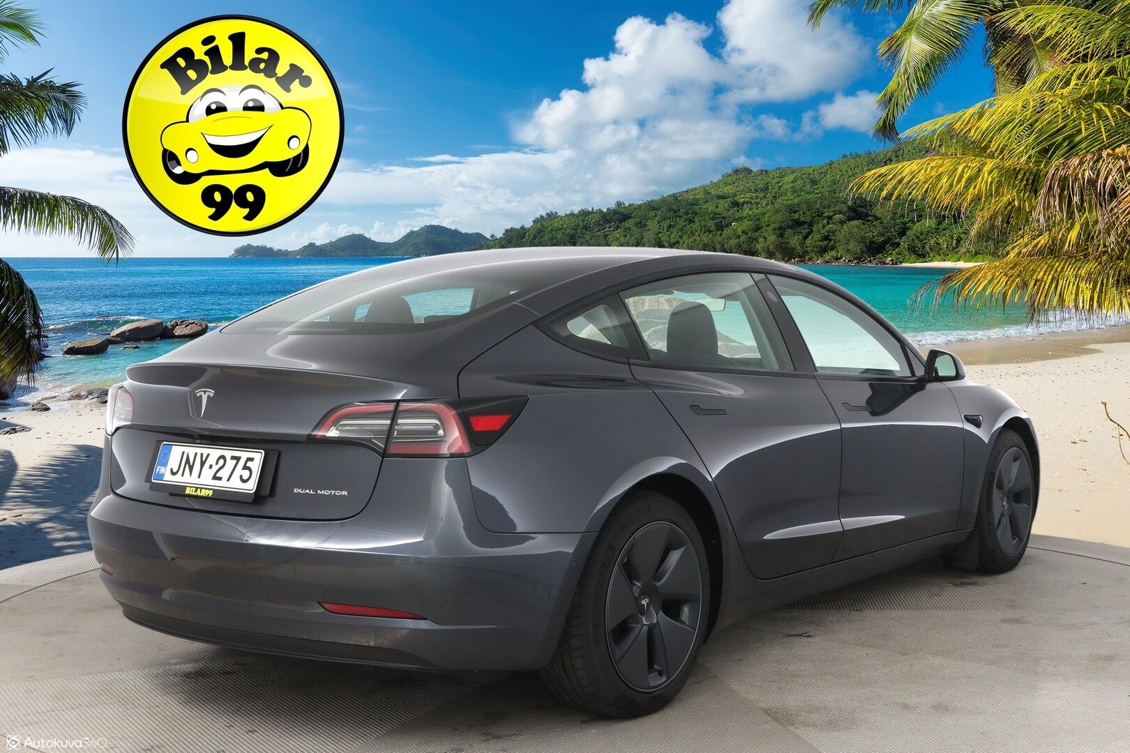 Tesla Model 3 2021 * ILP / ACC / Vetokoukku / Peruutuskamera / Sähkökontti / Blis / Autopilotti * - Vähän ajettu / Kummatkin laturit /  Siisti *
