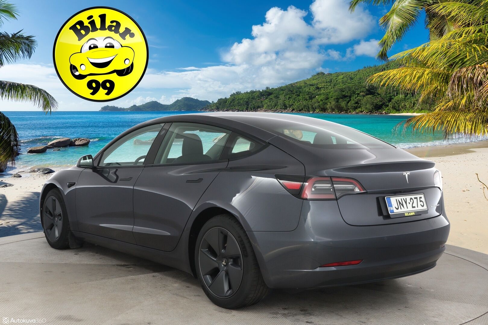 Tesla Model 3 2021 * ILP / ACC / Vetokoukku / Peruutuskamera / Sähkökontti / Blis / Autopilotti * - Vähän ajettu / Kummatkin laturit /  Siisti *