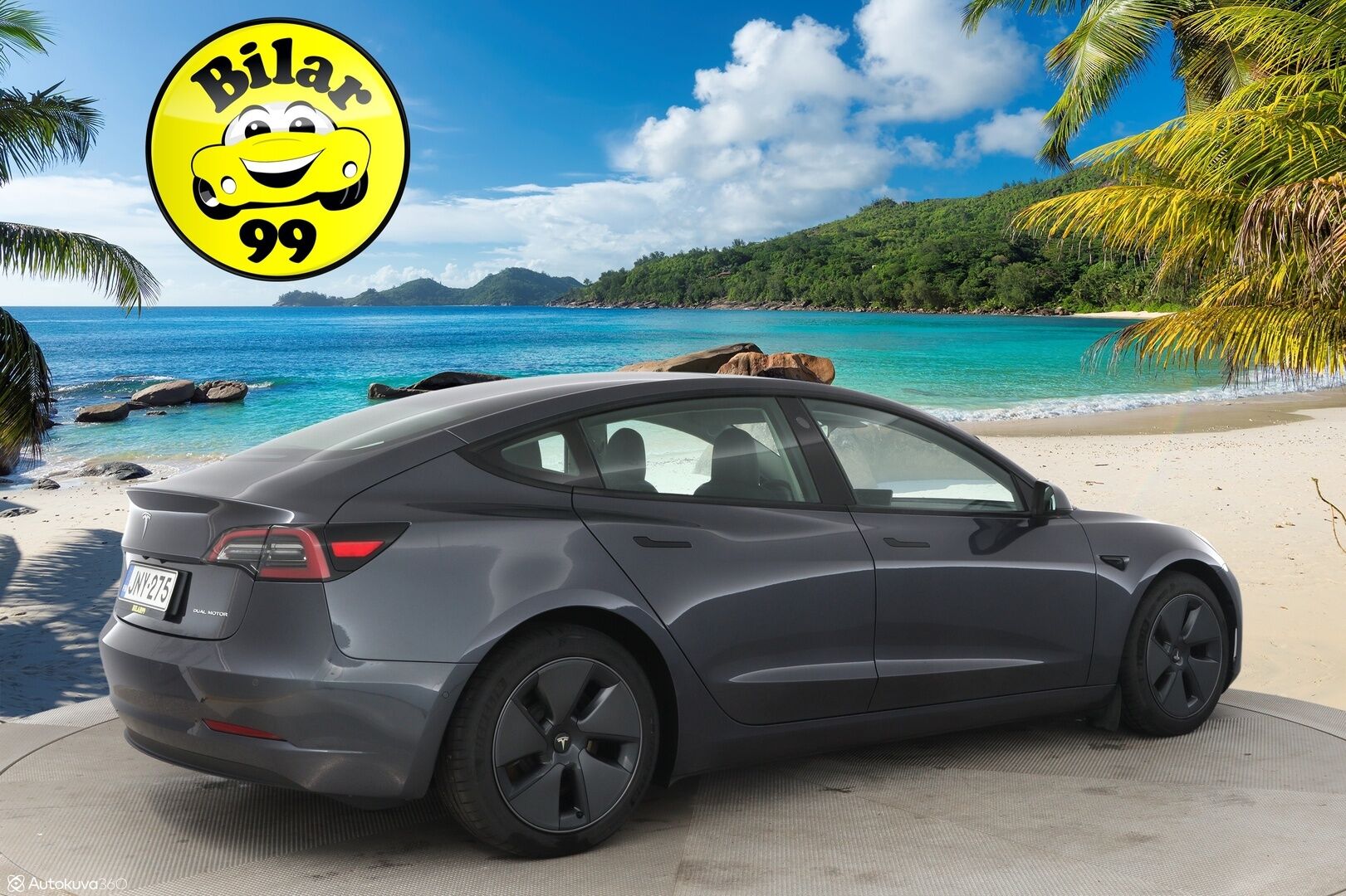 Tesla Model 3 2021 * ILP / ACC / Vetokoukku / Peruutuskamera / Sähkökontti / Blis / Autopilotti * - Vähän ajettu / Kummatkin laturit /  Siisti *