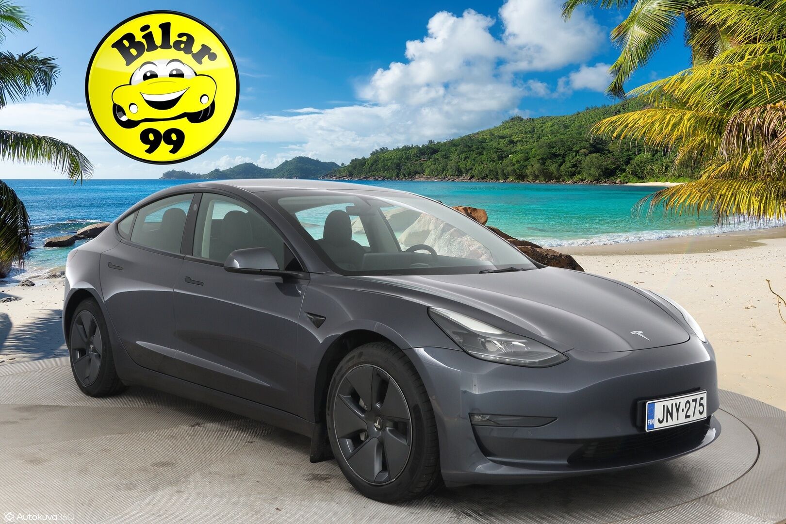 Tesla Model 3 2021 * ILP / ACC / Vetokoukku / Peruutuskamera / Sähkökontti / Blis / Autopilotti * - Vähän ajettu / Kummatkin laturit /  Siisti *