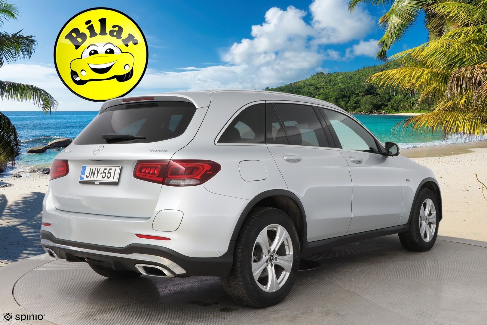 Mercedes-Benz GLC 2020 300 e 4MATIC A Business AMG EQ Power - Distronic Pro | HUD | Nahkasisusta | Vetokoukku | 360-Kamera | Supervarusteet | Juuri tullut Tampereelle!