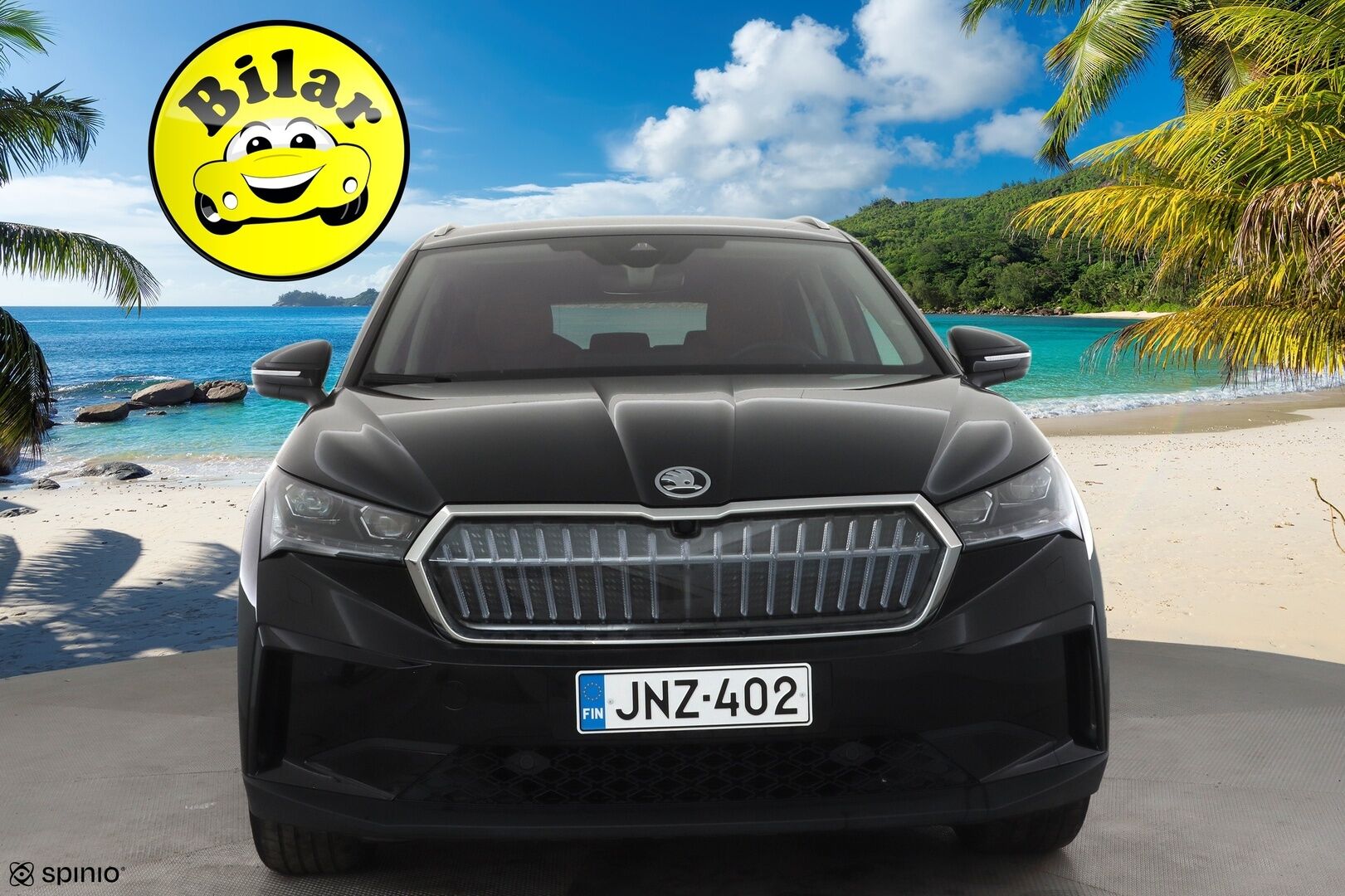 Skoda Enyaq 2023 80x 4x4 iV - | ACC | ILP | HUD | Koukku | Matrix | Canton | Muistipenkki | Ruskeat Nahat | P.kamera | Lämm. ratti | Keyless | 2x renkaat aluin | Merkkihuollot | 
