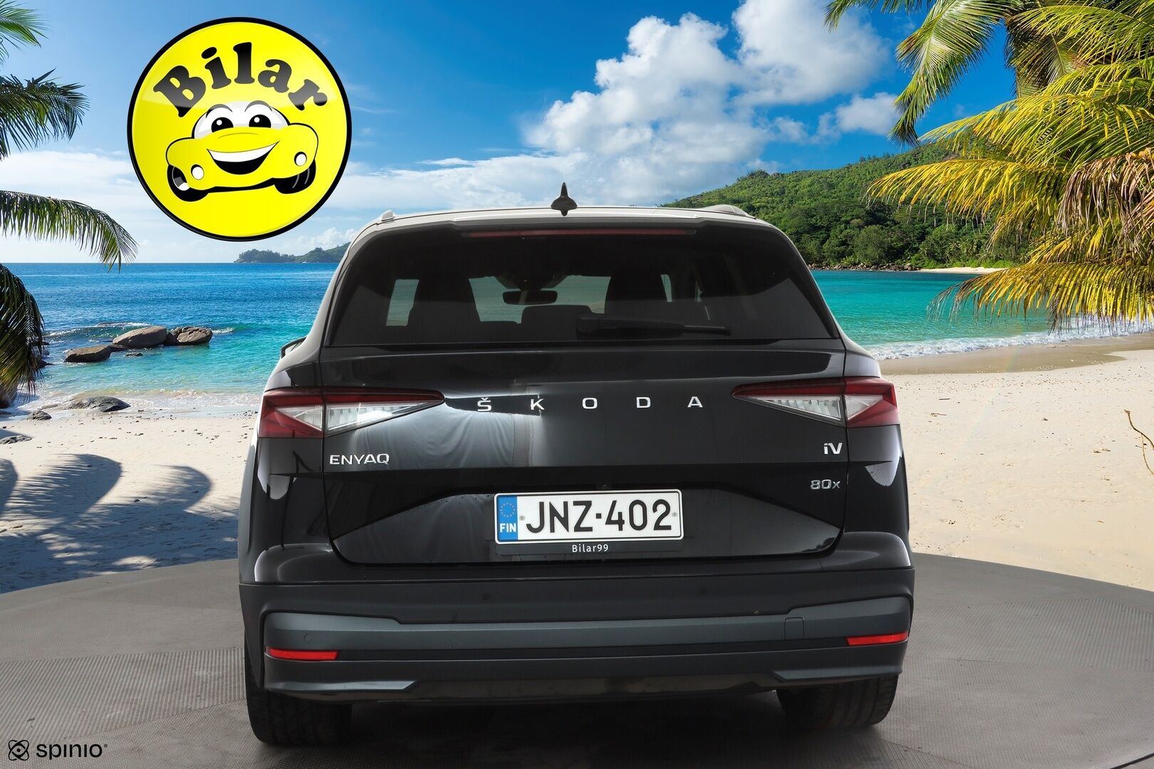 Skoda Enyaq 2023 80x 4x4 iV - | ACC | ILP | HUD | Koukku | Matrix | Canton | Muistipenkki | Ruskeat Nahat | P.kamera | Lämm. ratti | Keyless | 2x renkaat aluin | Merkkihuollot | 