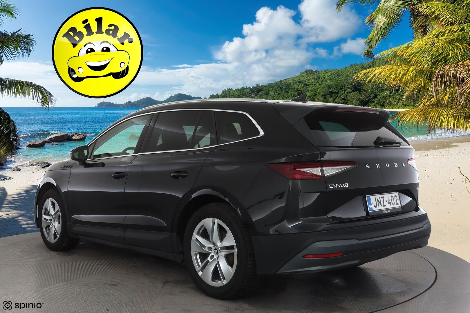 Skoda Enyaq 2023 80x 4x4 iV - | ACC | ILP | HUD | Koukku | Matrix | Canton | Muistipenkki | Ruskeat Nahat | P.kamera | Lämm. ratti | Keyless | 2x renkaat aluin | Merkkihuollot | 