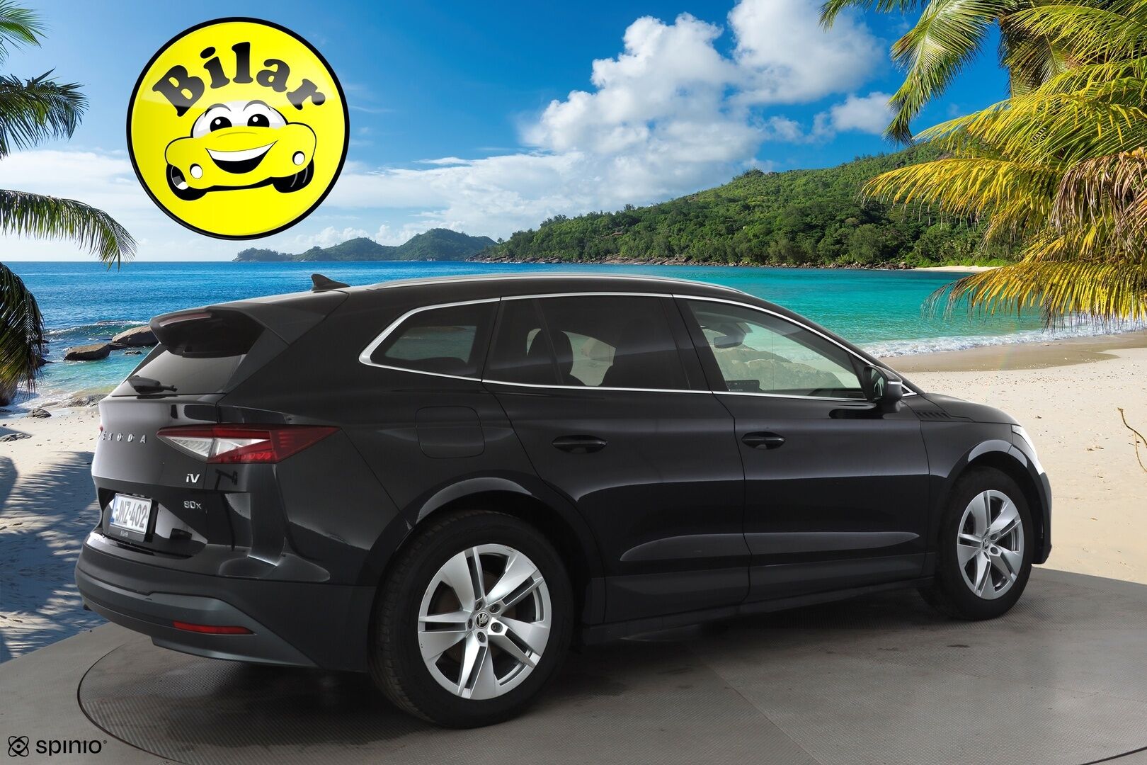Skoda Enyaq 2023 80x 4x4 iV - | ACC | ILP | HUD | Koukku | Matrix | Canton | Muistipenkki | Ruskeat Nahat | P.kamera | Lämm. ratti | Keyless | 2x renkaat aluin | Merkkihuollot | 