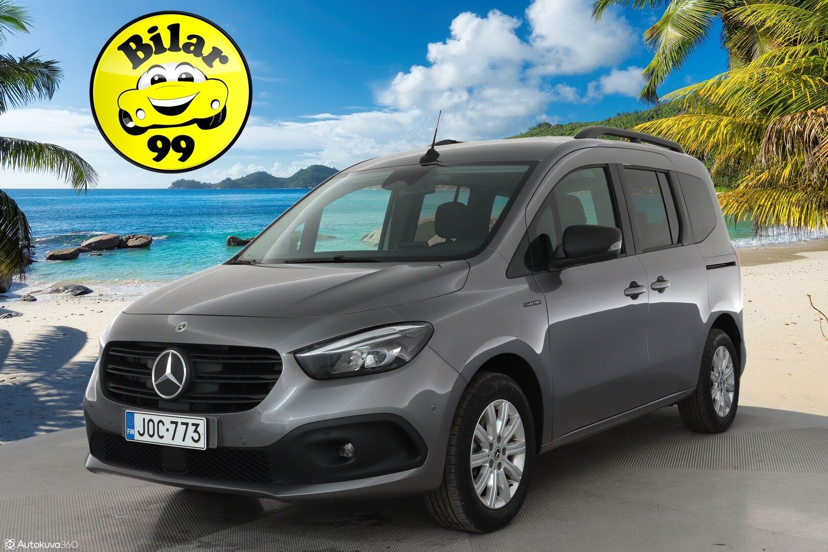 MERCEDES-BENZ Citan 2023 Tourer Pro Standard 45 kWh 5-paikkainen **ALV / Vakkari / Kaistavahti / P.kamera / Apple&Android / LED / Ratinlämmitin** - Huippu hinta / Hyvät varusteet / Harvinainen 5-hlö malli - HULLUT JOULUT KORKOTARJOUS 2,49% 