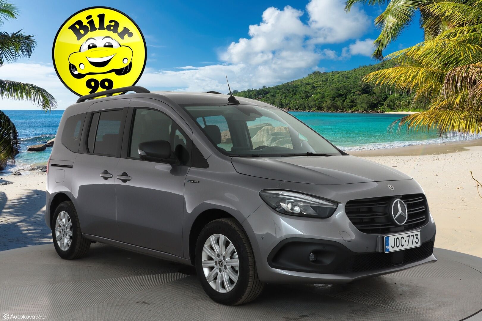 MERCEDES-BENZ Citan 2023 Tourer Pro Standard 45 kWh 5-paikkainen **Tähän autoon korkokamppanja 3.99% / ALV / Vakkari / Kaistavahti / P.kamera / Apple&Android / LED / Ratinlämmitin** - Alvillinen / Huippu hinta / Hyvät varusteet / Harvinainen 5-hlö malli