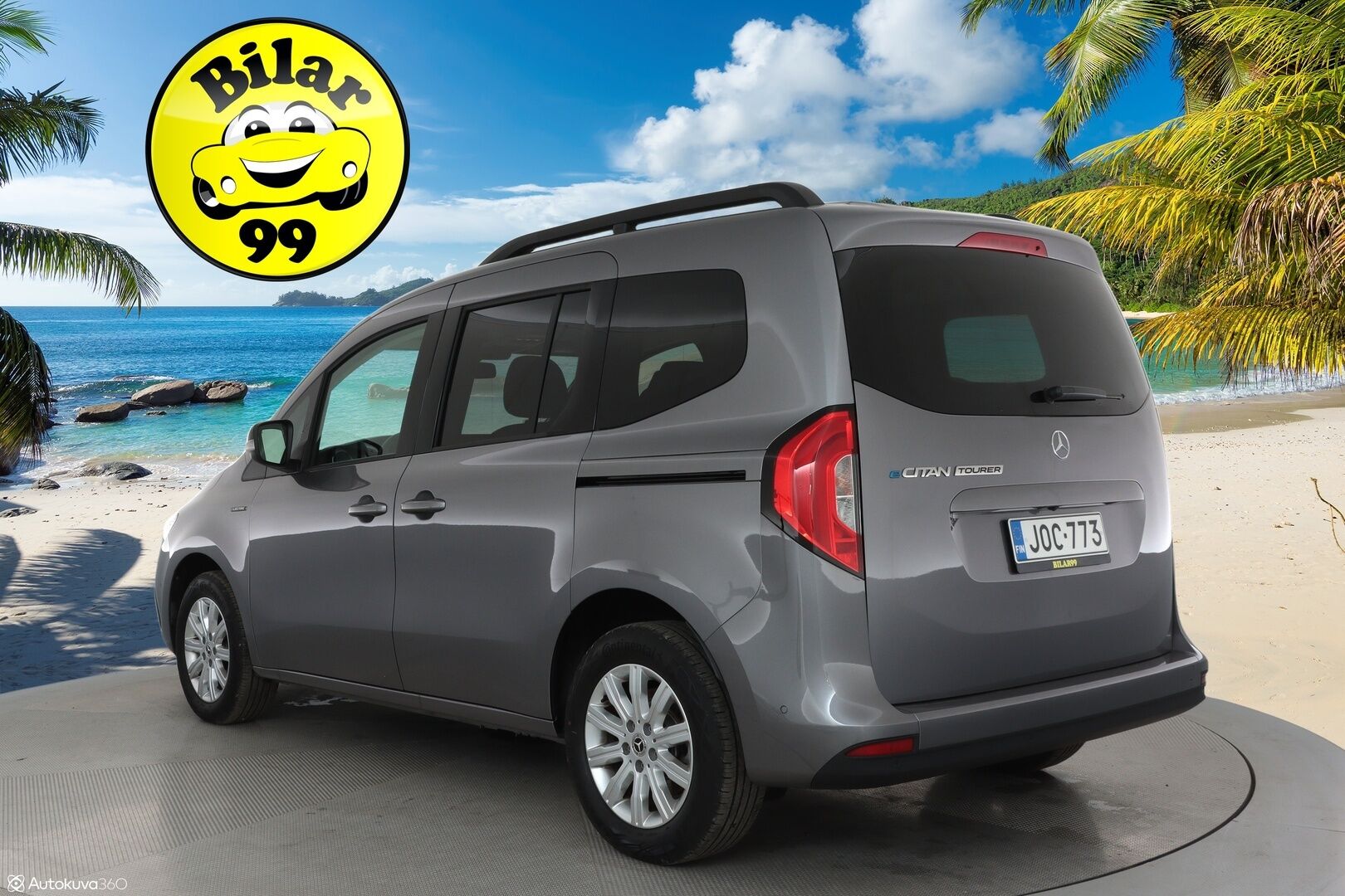 MERCEDES-BENZ Citan 2023 Tourer Pro Standard 45 kWh 5-paikkainen **Tähän autoon korkokamppanja 3.99% / ALV / Vakkari / Kaistavahti / P.kamera / Apple&Android / LED / Ratinlämmitin** - Alvillinen / Huippu hinta / Hyvät varusteet / Harvinainen 5-hlö malli