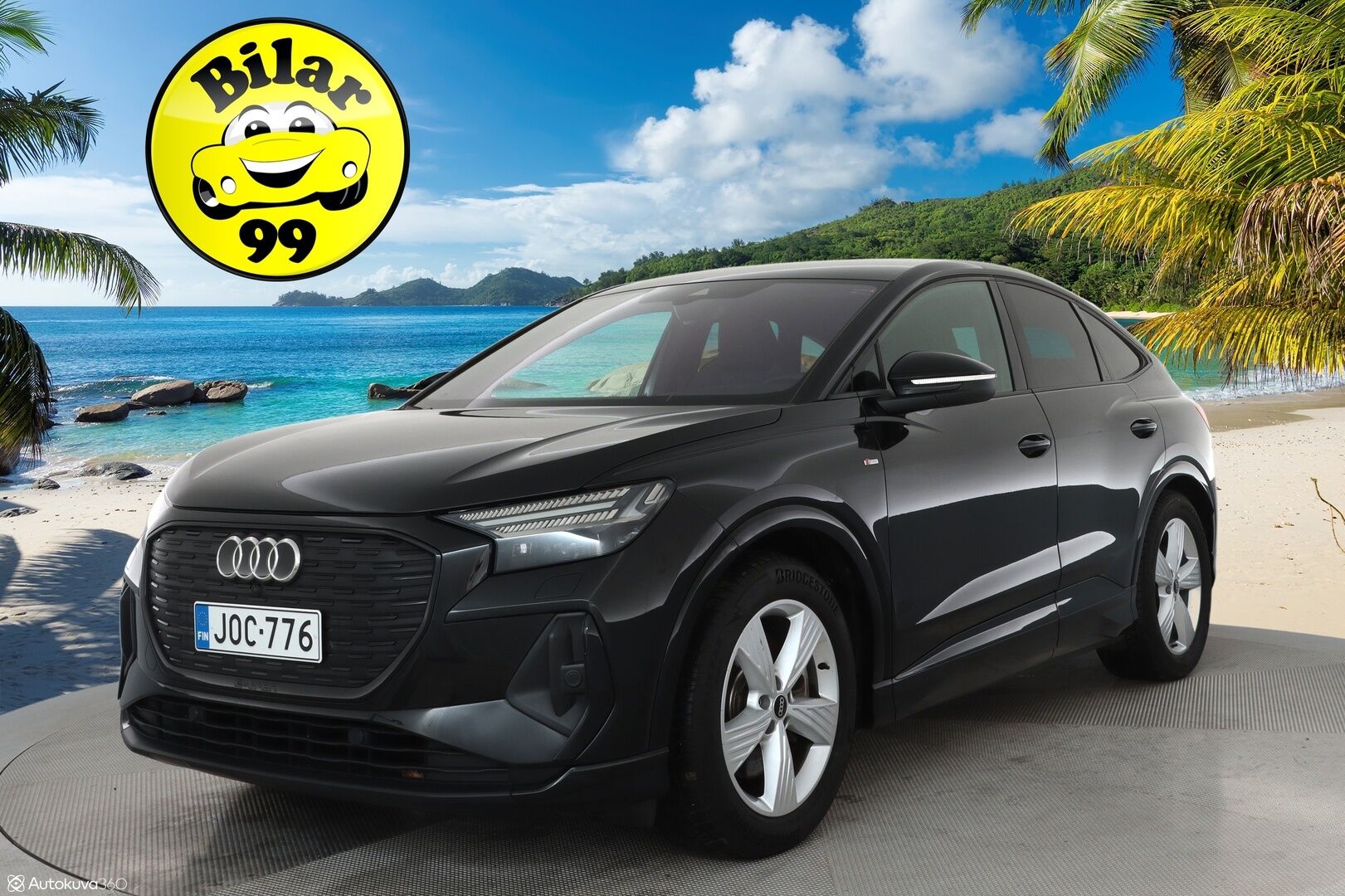 AUDI Q4 E-TRON 2022 40 Sportback S-Line **HUD / Adapt. vakkari / Lämpöpumppu / Matrix / P.kamera / Keyless** - 3,99 % KORKOTARJOUS TÄHÄN AUTOON - 