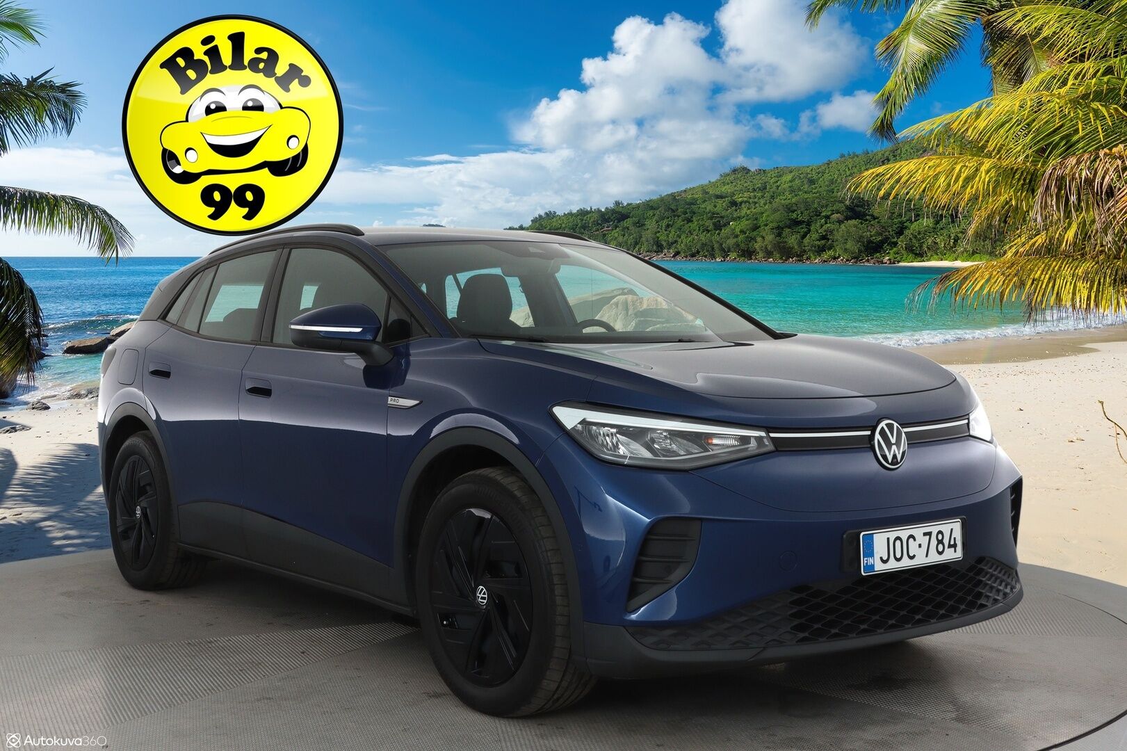 VOLKSWAGEN ID.4 2023 Pro Performance 150 kW **Adapt.vakkari / Travel Assist / Hierovat Muistipenkit / Lämpöpumppu / Koukku / 360 Kamera** - 3,99 % KORKOTARJOUS TÄHÄN AUTOON - 