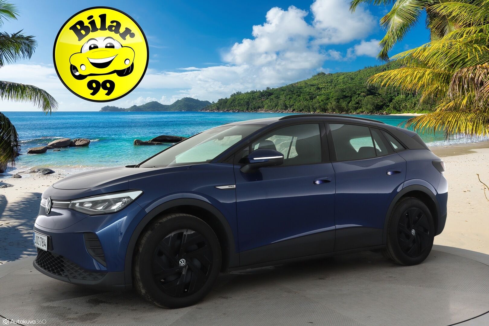 VOLKSWAGEN ID.4 2023 Pro Performance 150 kW **Adapt.vakkari / Travel Assist / Hierovat Muistipenkit / Lämpöpumppu / Koukku / 360 Kamera** - 3,99 % KORKOTARJOUS TÄHÄN AUTOON - 
