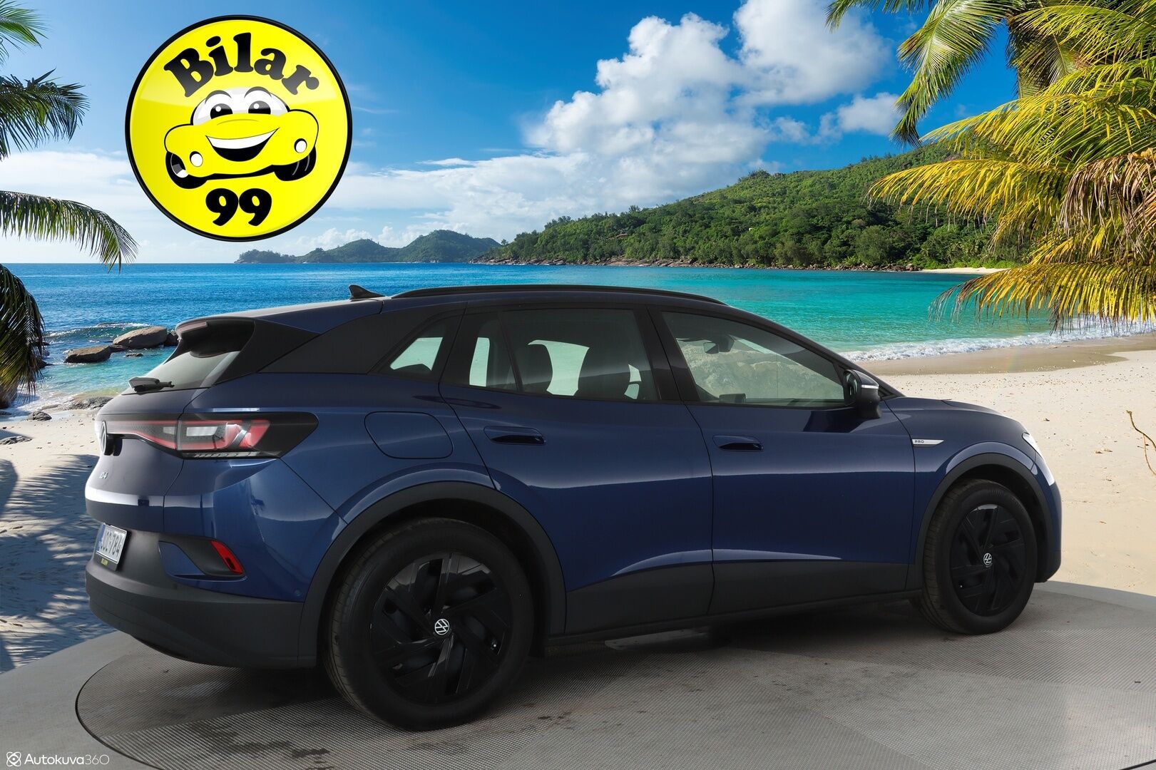 VOLKSWAGEN ID.4 2023 Pro Performance 150 kW **Adapt.vakkari / Travel Assist / Hierovat Muistipenkit / Lämpöpumppu / Koukku / 360 Kamera** - 3,99 % KORKOTARJOUS TÄHÄN AUTOON - 