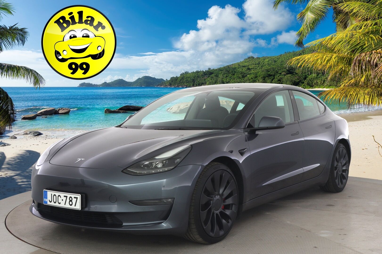 TESLA MODEL 3 2022 Performance **Lämpöpumppu / Matrix LED / AMD Ryzen / Autopilot / Lasikatto / Premium Audio / P.kamera** - 3,99 % KORKOTARJOUS TÄHÄN AUTOON - 