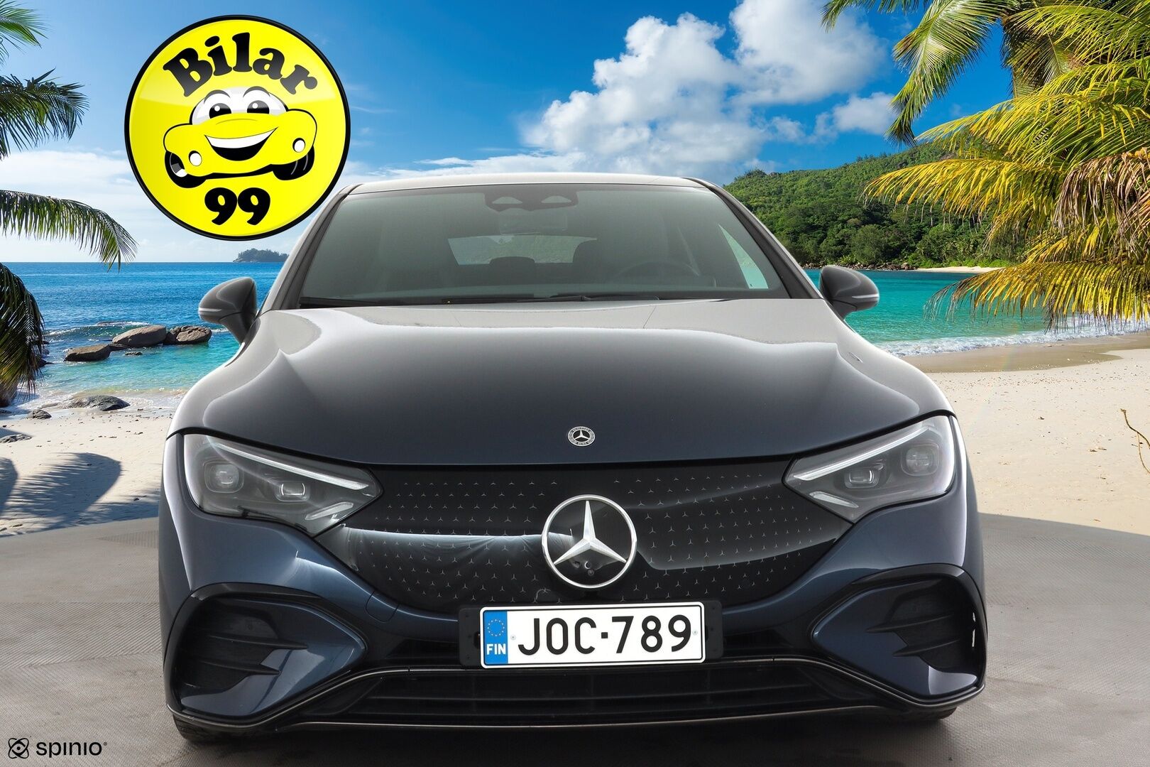 MERCEDES-BENZ EQE 2024 300 AMG * Distronic+ / ILP / Digital-LED / Koukku / Muistipenkit / Burmester / 360-Kamera / 4-Alueinen ilmastointi * - Koti & Kauppalaturi / Akku kuntotarkastettu / SoH 96.3% 