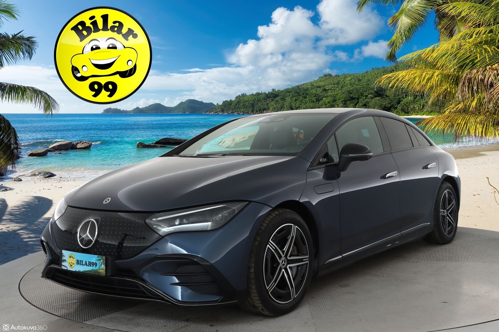 MERCEDES-BENZ EQE 2024 300 AMG **Distronic+ / Burmester / Digital Light / Koukku / Muistipenkit / Keyless / 360 Kamera / Apple&Android** - 2,99 % KORKOTARJOUS TÄHÄN AUTOON - 