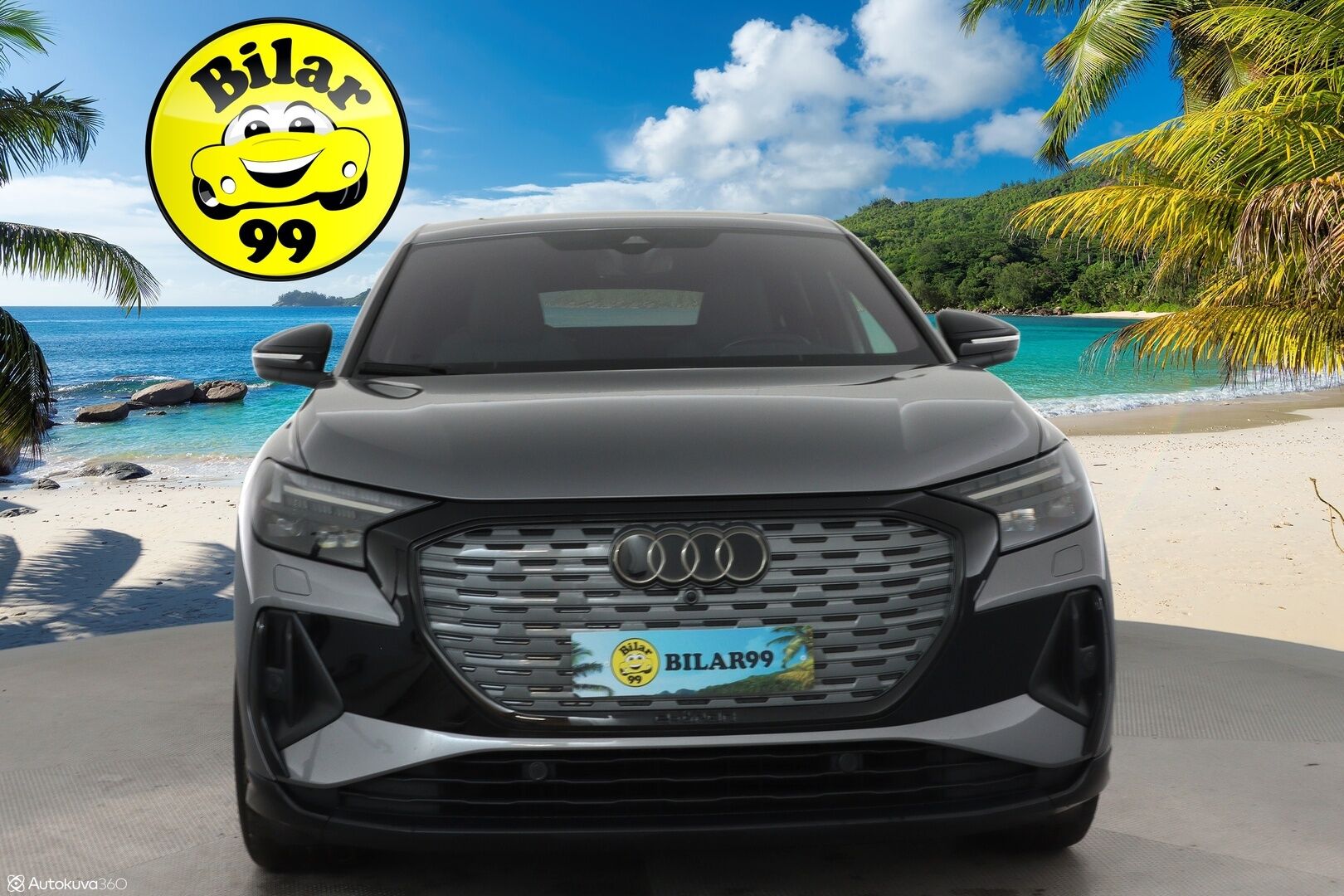 AUDI Q4 E-TRON 2022 50 e-tron quattro Sportback - 3,99 % KORKOTARJOUS TÄHÄN AUTOON - Adapt.Vakkari / Matrix LED / Lämpöpumppu / Sonos Premium Sound / Peruutuskamera / HUD / Nahkasisusta / Muistipenkki / Näyttävä ja huippuvarusteltu!
