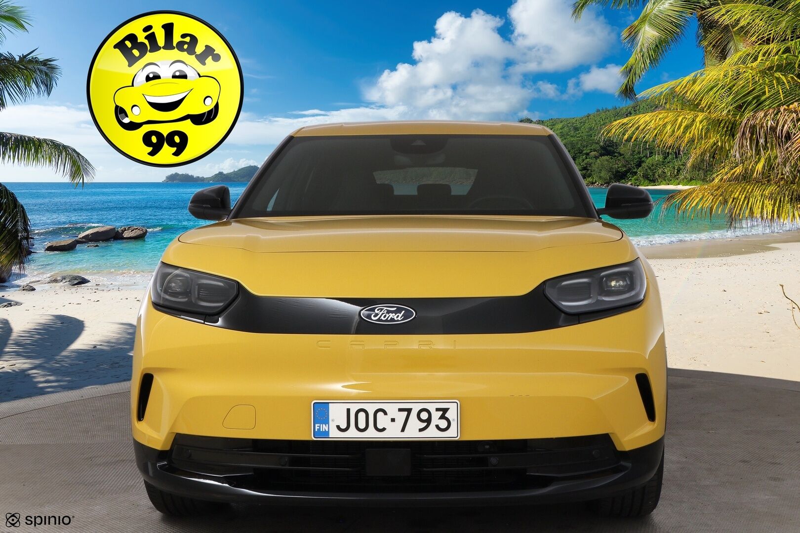 FORD CAPRI 2025 RWD Extended Range 77kWh 286hv * Lämpöpumppu / Adapt.Vakkari / Hieronta / Muistipenkki / Peruutuskamera / KeyLess - Vaihtoehto uudelle / ALV / Juuri tullut Tampereelle!