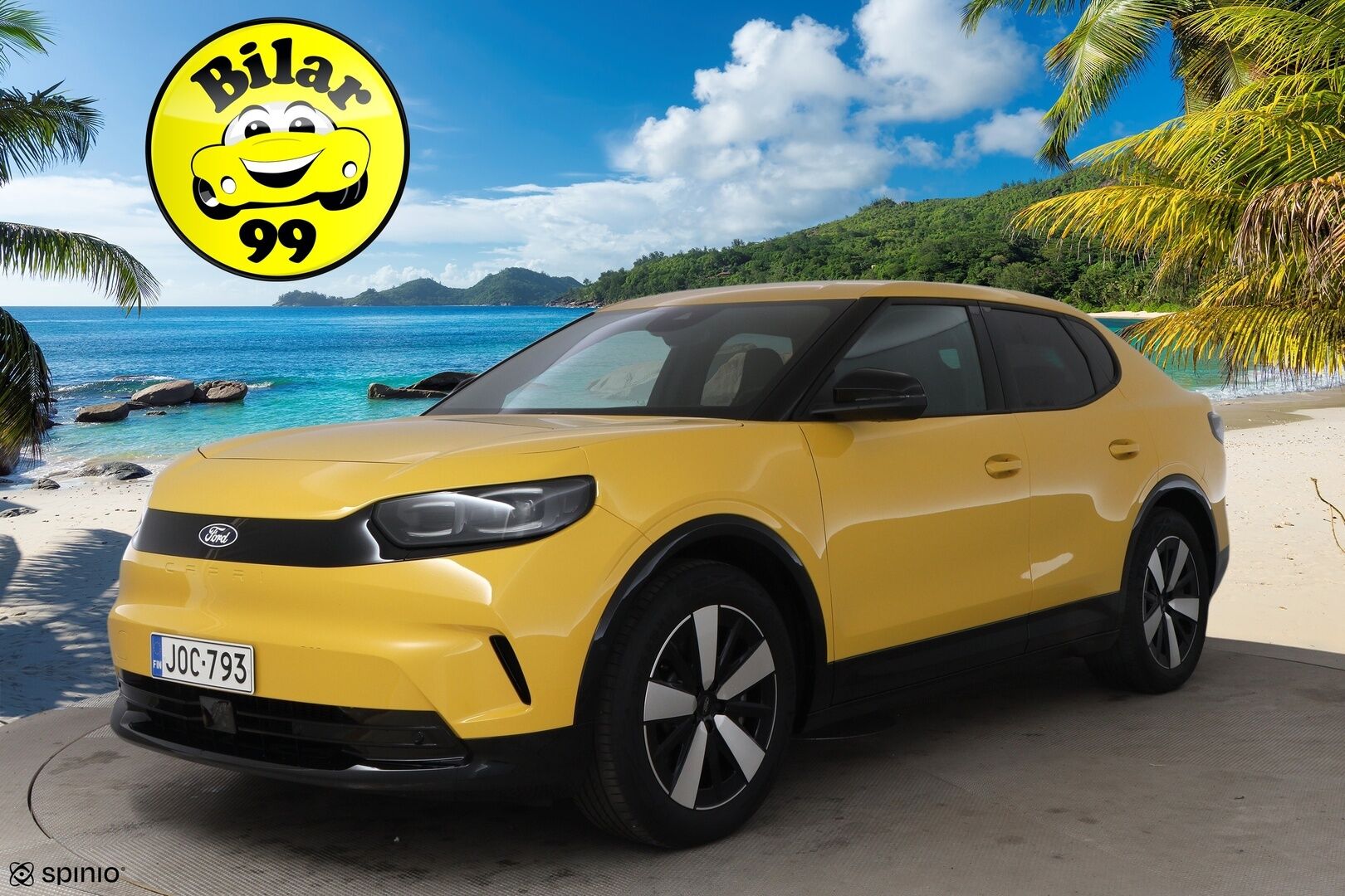 FORD CAPRI 2025 RWD Extended Range 77kWh 286hv * Lämpöpumppu / Adapt.Vakkari / Hieronta / Muistipenkki / Peruutuskamera / KeyLess - Vaihtoehto uudelle / ALV / Juuri tullut Tampereelle!