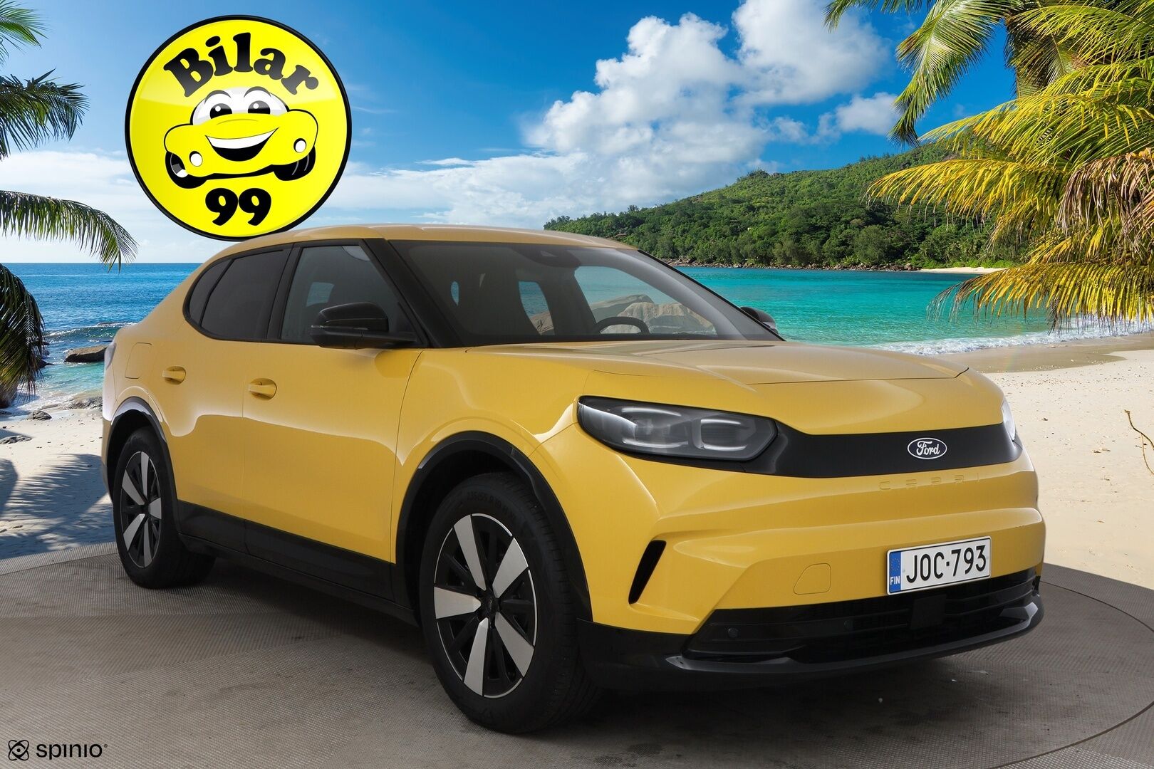 FORD CAPRI 2025 RWD Extended Range 77kWh 286hv * Lämpöpumppu / Adapt.Vakkari / Hieronta / Muistipenkki / Peruutuskamera / KeyLess - Vaihtoehto uudelle / ALV / Juuri tullut Tampereelle!