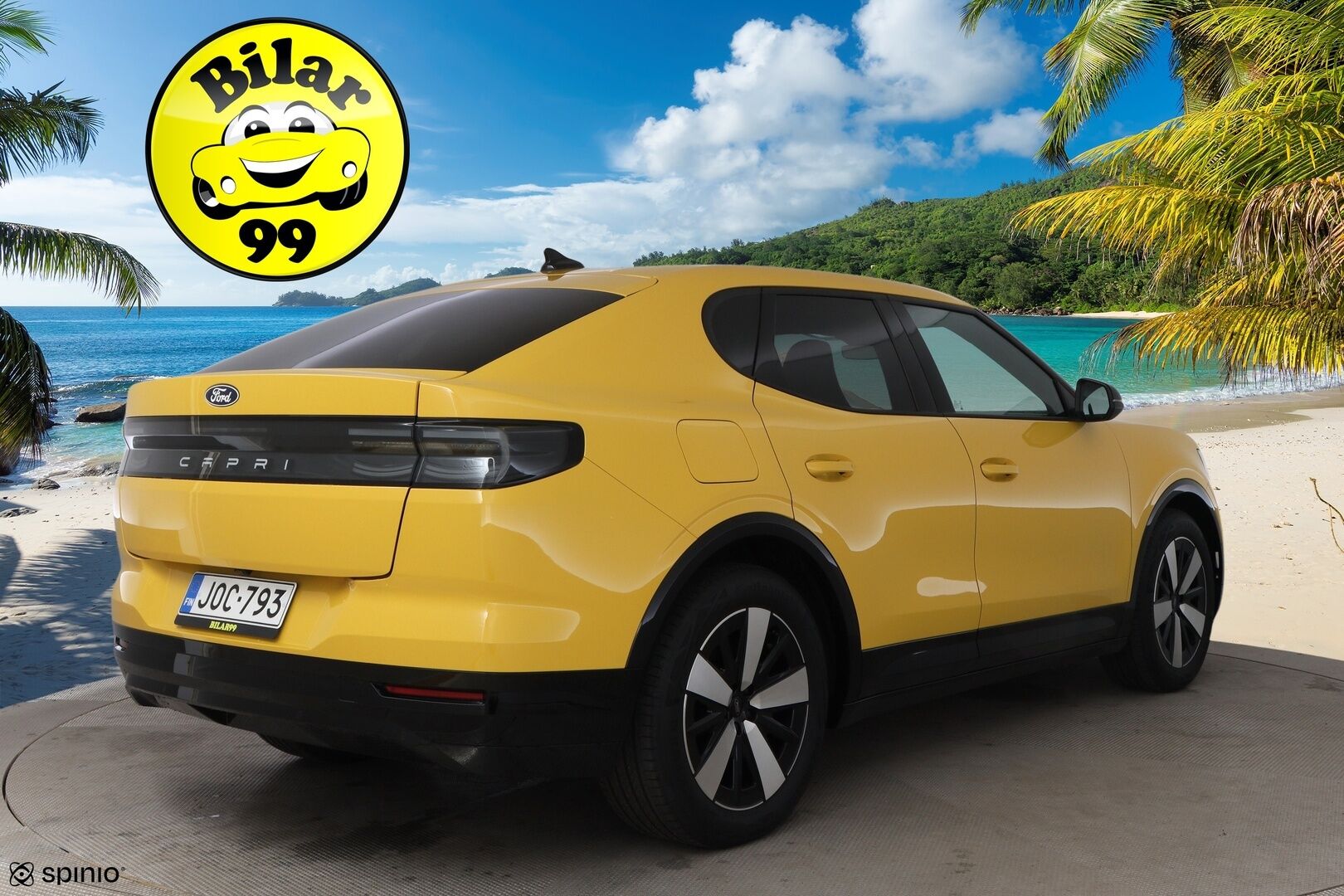 FORD CAPRI 2025 RWD Extended Range 77kWh 286hv * Lämpöpumppu / Adapt.Vakkari / Hieronta / Muistipenkki / Peruutuskamera / KeyLess - Vaihtoehto uudelle / ALV / Juuri tullut Tampereelle!