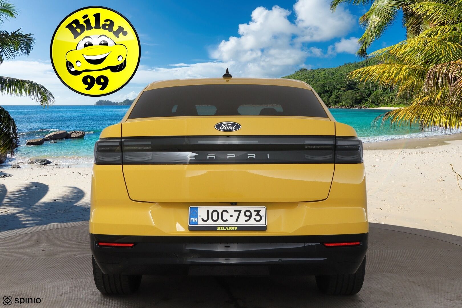 FORD CAPRI 2025 RWD Extended Range 77kWh 286hv * Lämpöpumppu / Adapt.Vakkari / Hieronta / Muistipenkki / Peruutuskamera / KeyLess - Vaihtoehto uudelle / ALV / Juuri tullut Tampereelle!