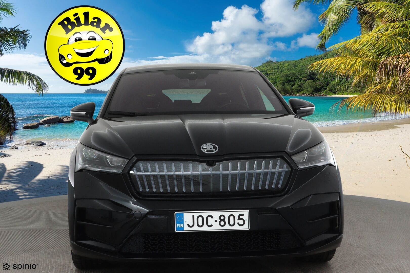 SKODA ENYAQ 2023 iV Coupe RS 220kW **Matrix LED / Canton / Adapt.vakkari / HUD / Muistipenkit / P.kamera / Lasikatto / Sporttipenkit / Nahka-Alcantara** - 3,99 % KORKOTARJOUS TÄHÄN AUTOON - Kahdet renkaat aluvanteilla / Merkkihuollettu / Lämpöpumppu
