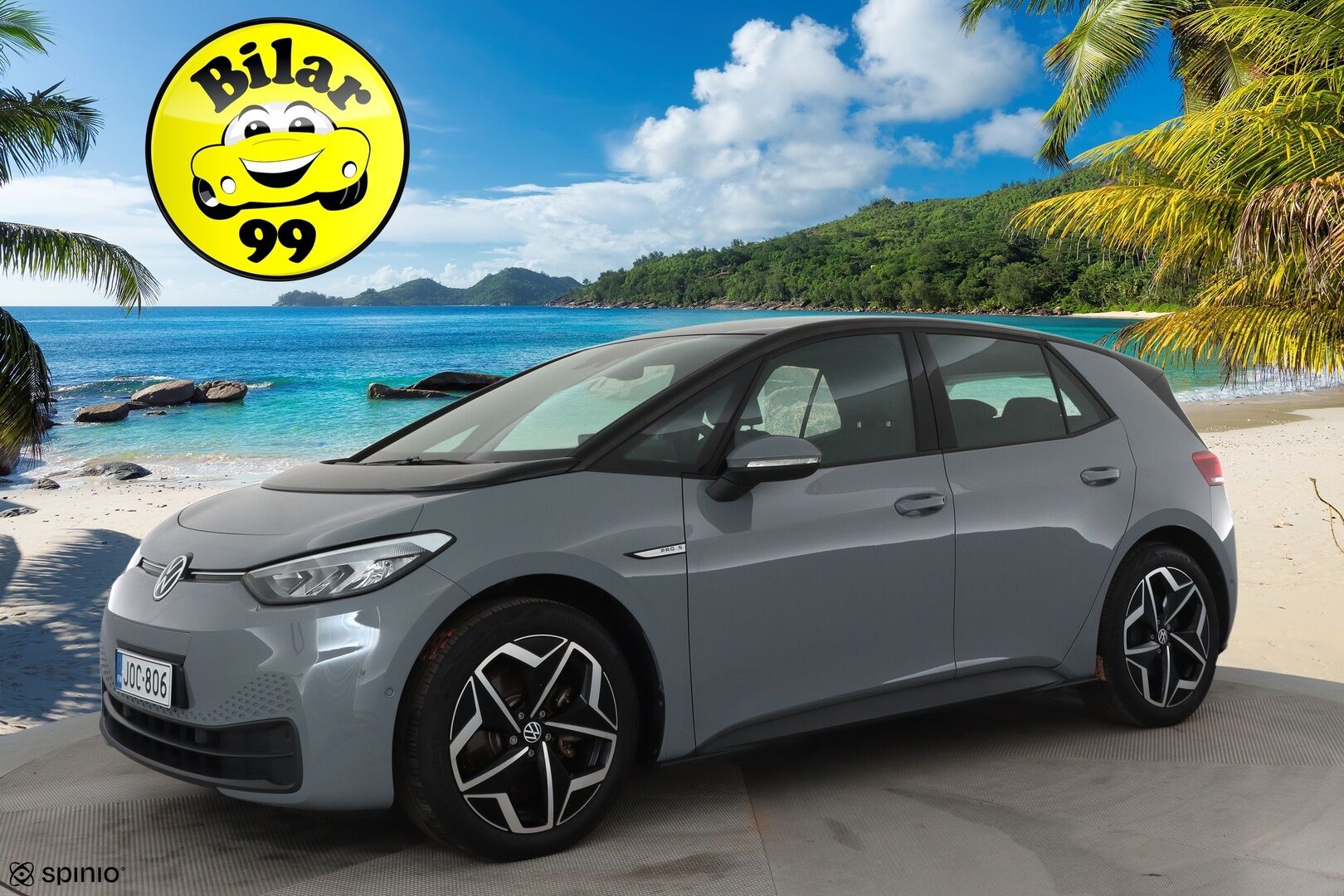 VOLKSWAGEN ID.3 2023 PRO S 150 **Adapt.vakkari / Lämpöpumppu / Navi / Digimittaristo / Puolinahat / P.kamera** - 3,99 % KORKOTARJOUS TÄHÄN AUTOON - Akku kuntotarkastettu 