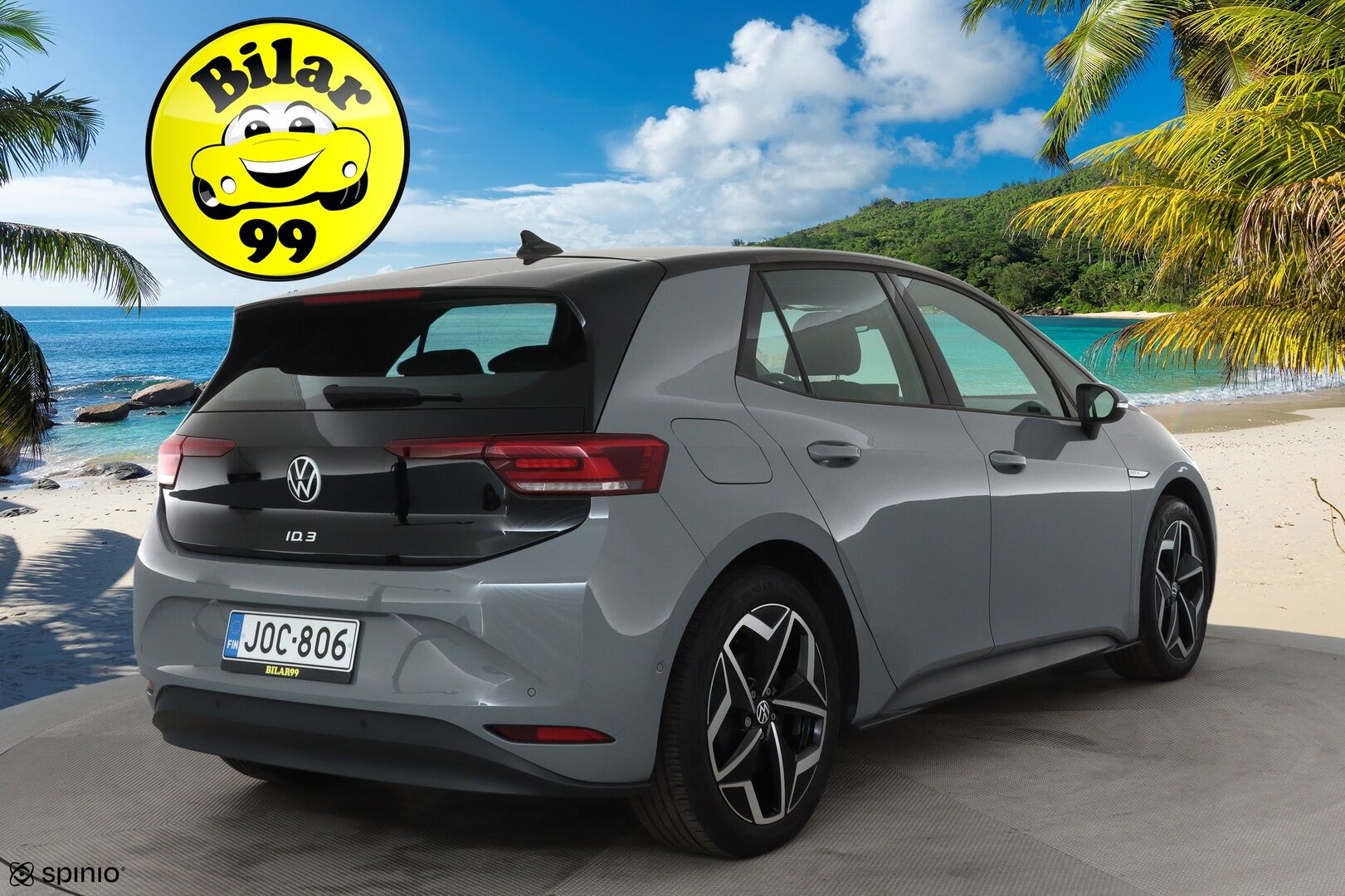 VOLKSWAGEN ID.3 2023 PRO S 150 **Adapt.vakkari / Lämpöpumppu / Navi / Digimittaristo / Puolinahat / P.kamera** - 3,99 % KORKOTARJOUS TÄHÄN AUTOON - Akku kuntotarkastettu 