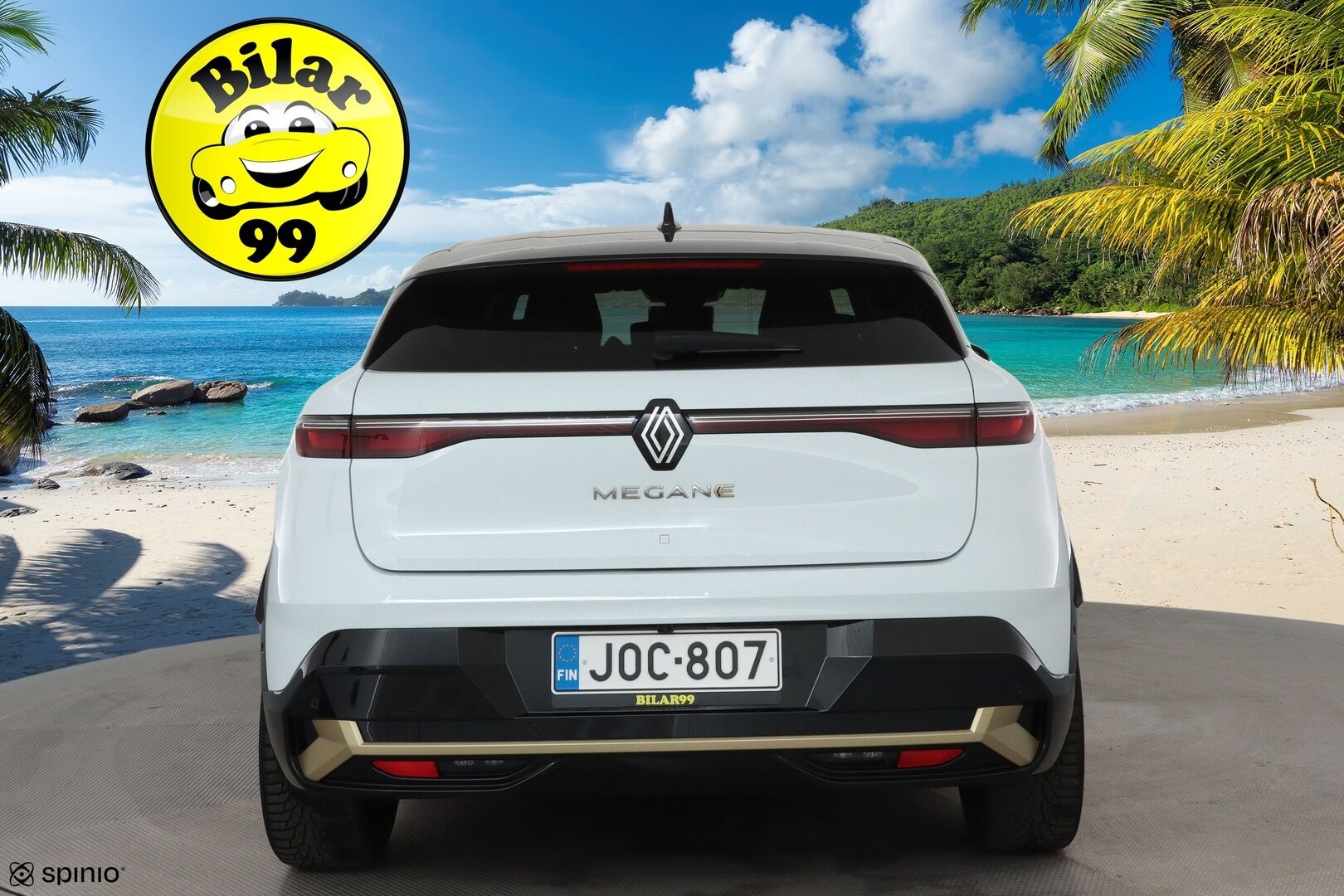 RENAULT MEGANE 2023 E-Tech electric 60kWh 220hv Iconic **Lämpöpumppu / H&K / Hierovat penkit / 360 Kamera / Adapt. vakkari / Apple&Android** - 3,99 % KORKOTARJOUS TÄHÄN AUTOON - 